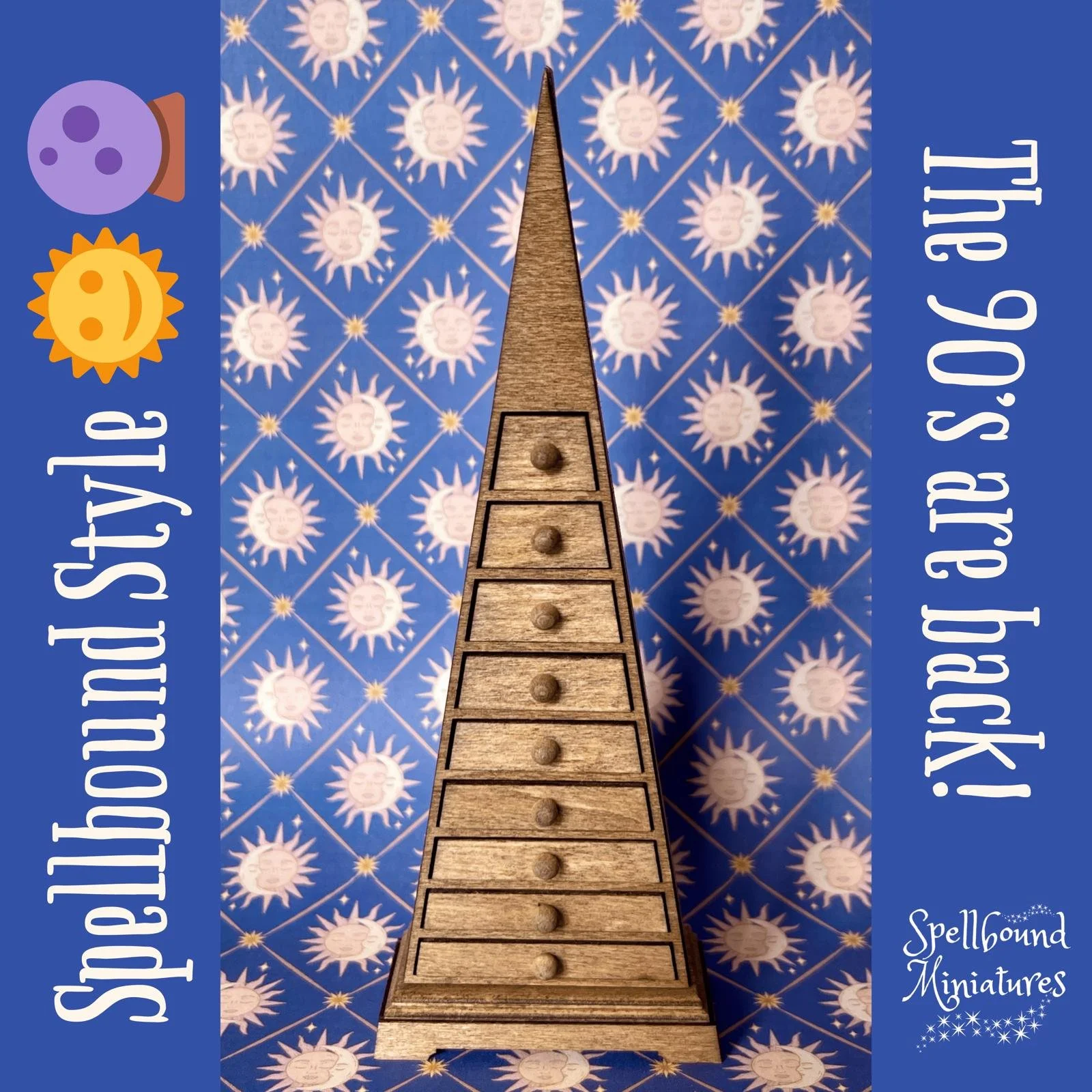 Pyramid Drawers - Laser and Cricut SVGs