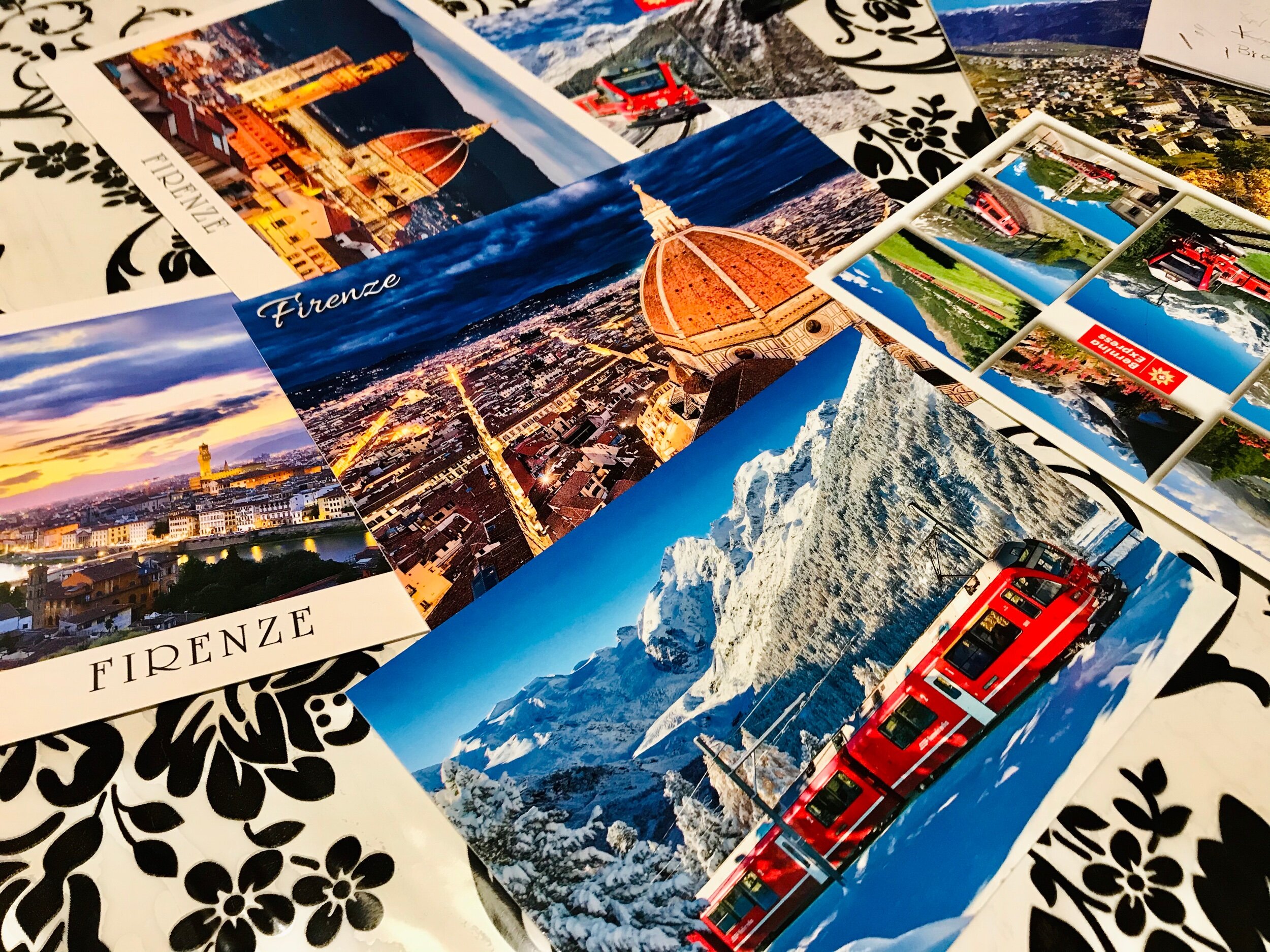 Day 37 | Roman Numerals, Postcards, and Playground