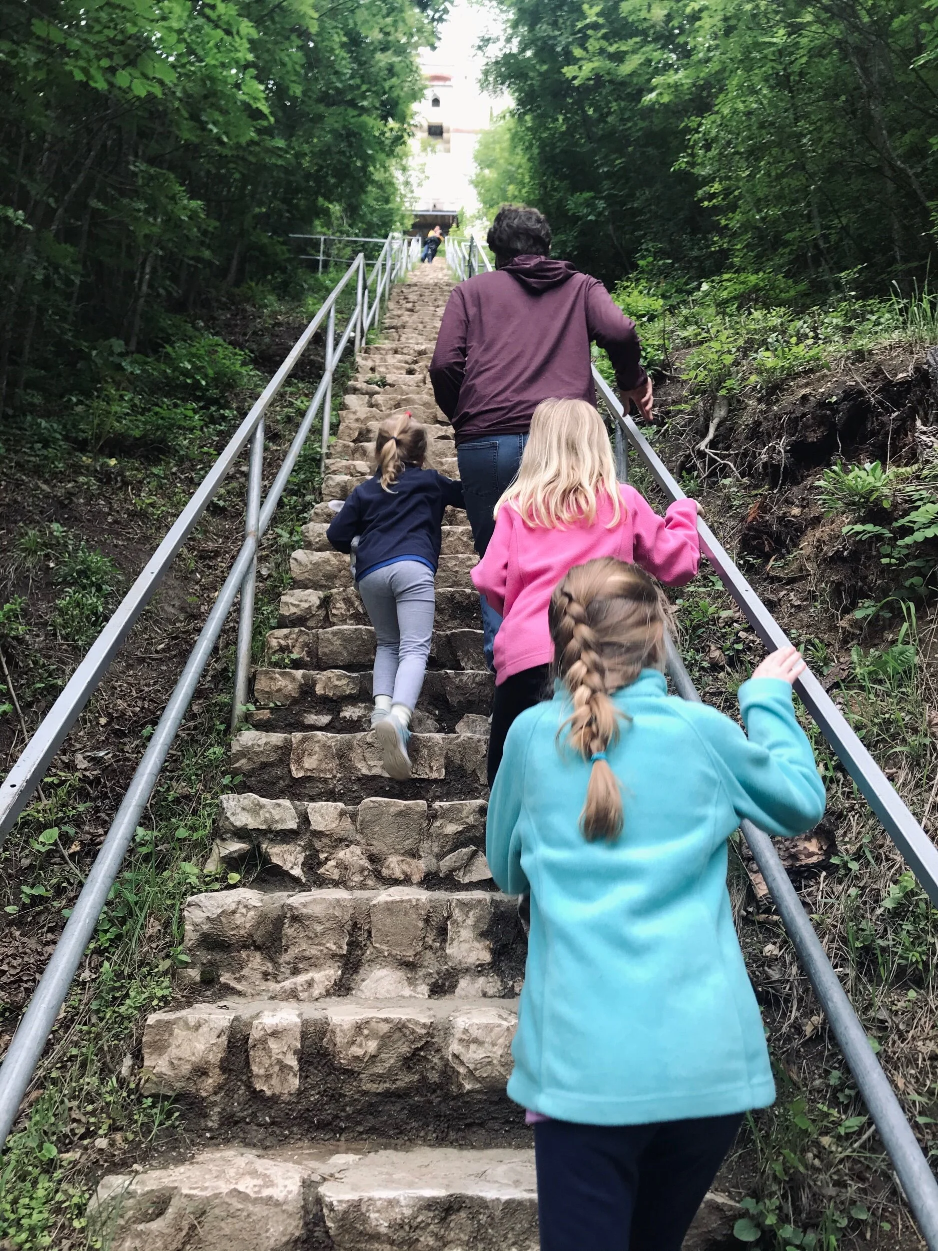 Steps leading up to White Tower.