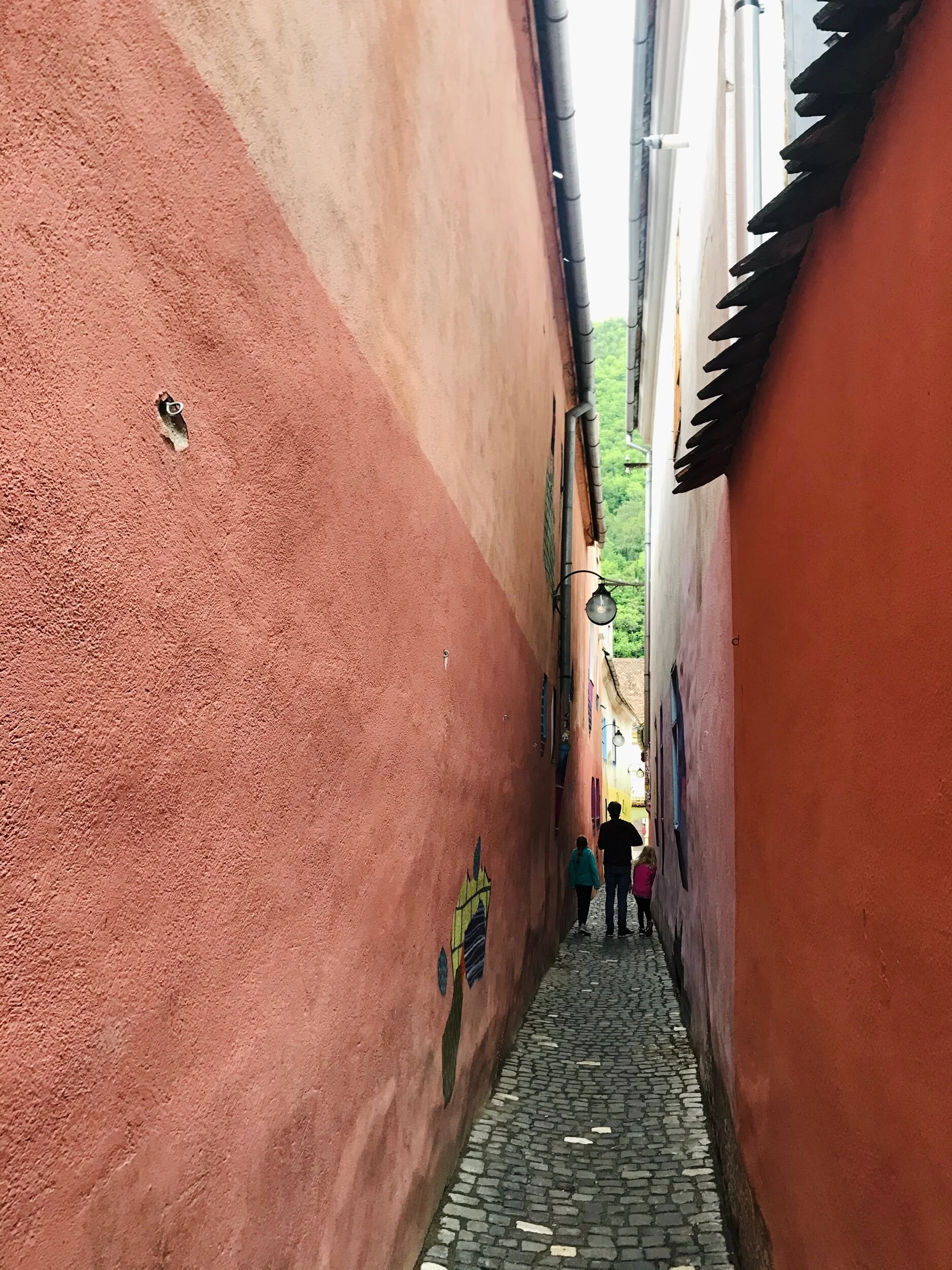 Rope Street is one of the narrowest streets in Europe. After a fire damaged much of Braşov in 1689, this street was made to connect the two parts of the city so they could fight fires more effectively. It’s called Rope Street because it’s close to t…