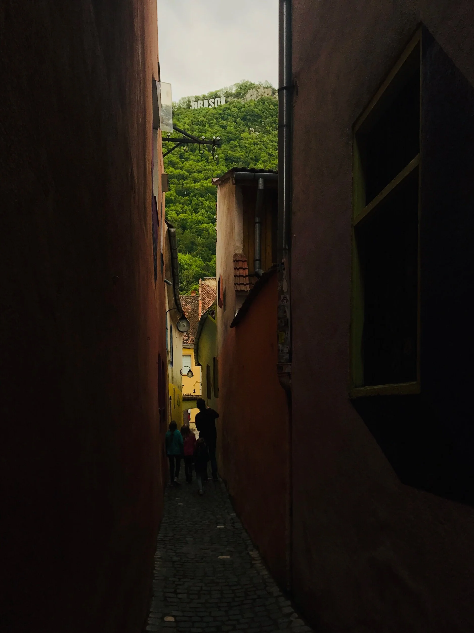 You can see “Brasov” at the top if the mountain. These giant letters peak through so many different spaces as we walk around town. Somehow, those letters have become a symbol of comfort. If you can see them, then you can find your way home.