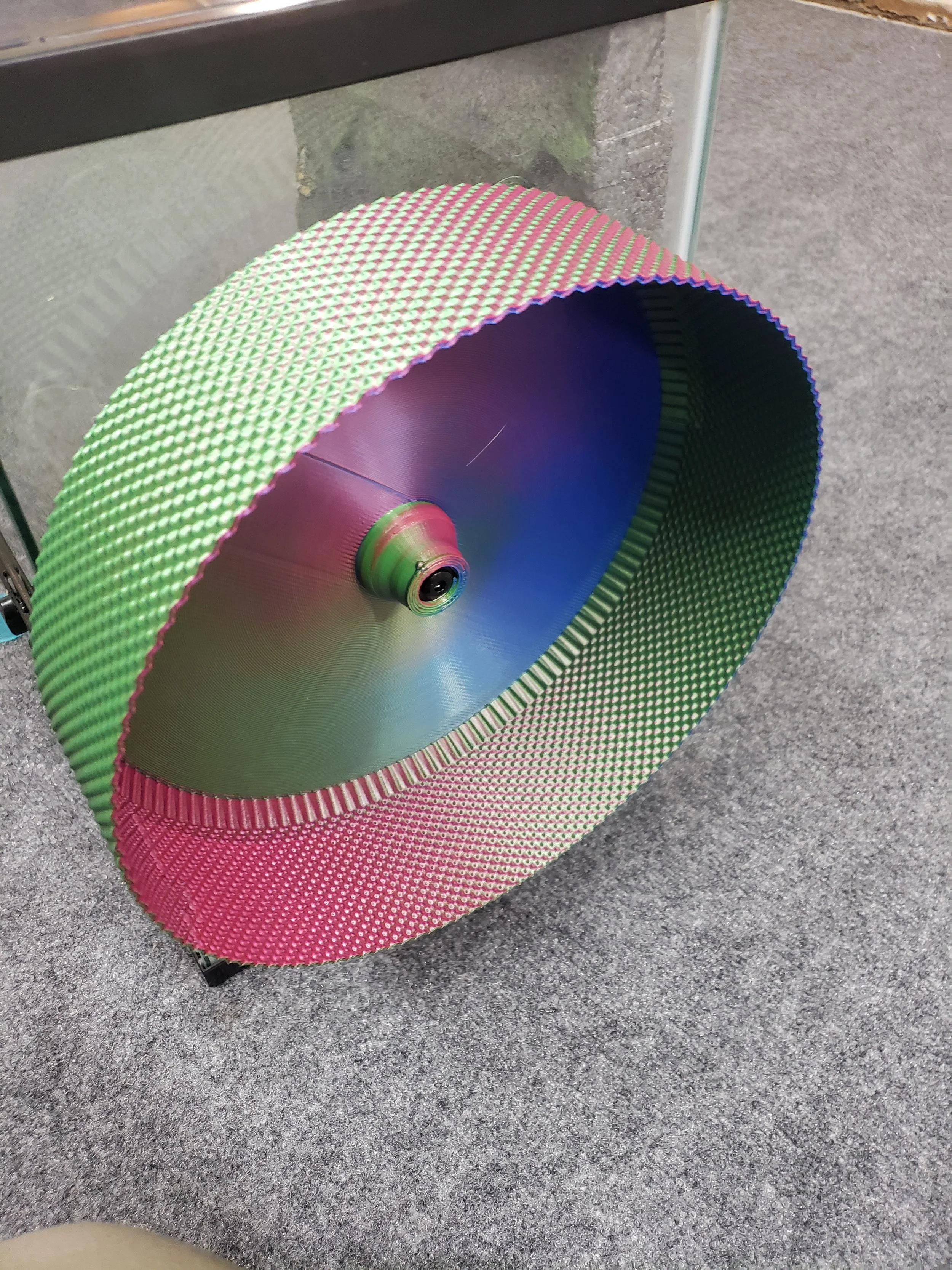 Stroodies 12" Smoothly-TEXTURED Magnetic Hanging Hamster Wheel (v10.2)