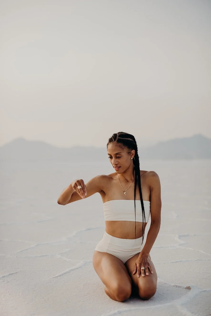 Katlyn Addison, Principal Ballerina of Ballet West on the Salt Flats in Utah