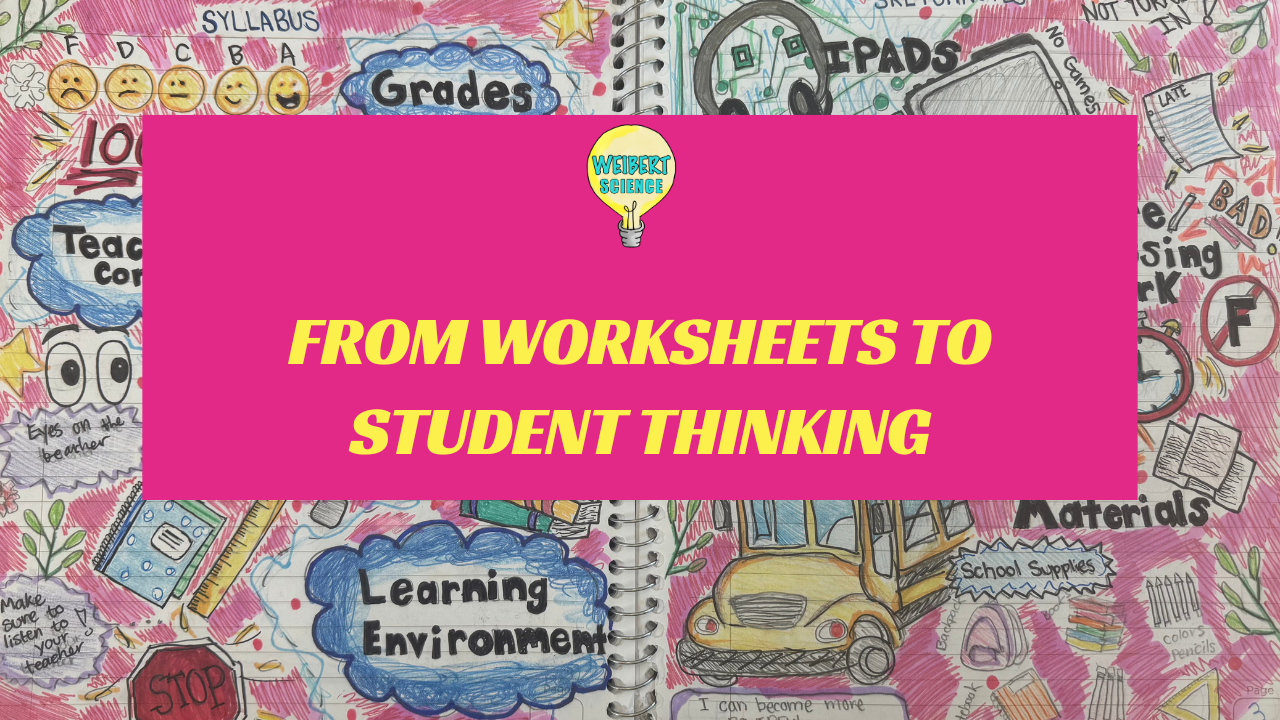 From Worksheets to Student Thinking: How Phenomenal Science Notebooks Change Everything
