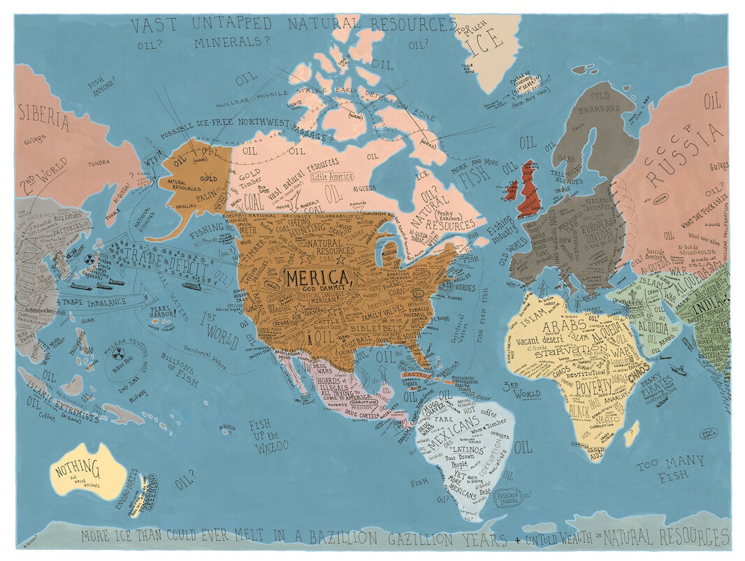 liberals vs conservatives map