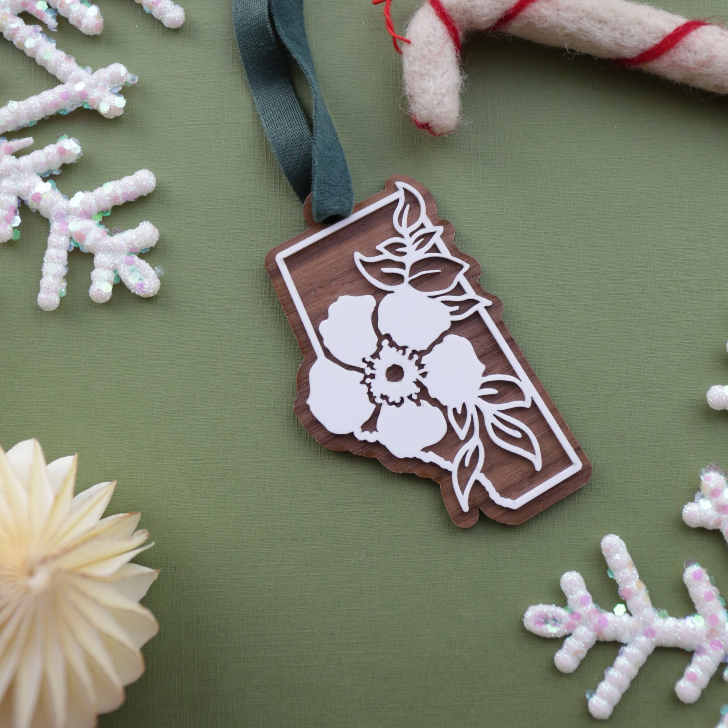 2816 Empress Steam Train Engine Ornament | Birch Plywood Ornament