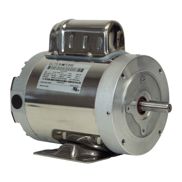 1 HP Elite TENV Boat Lift Motor with base