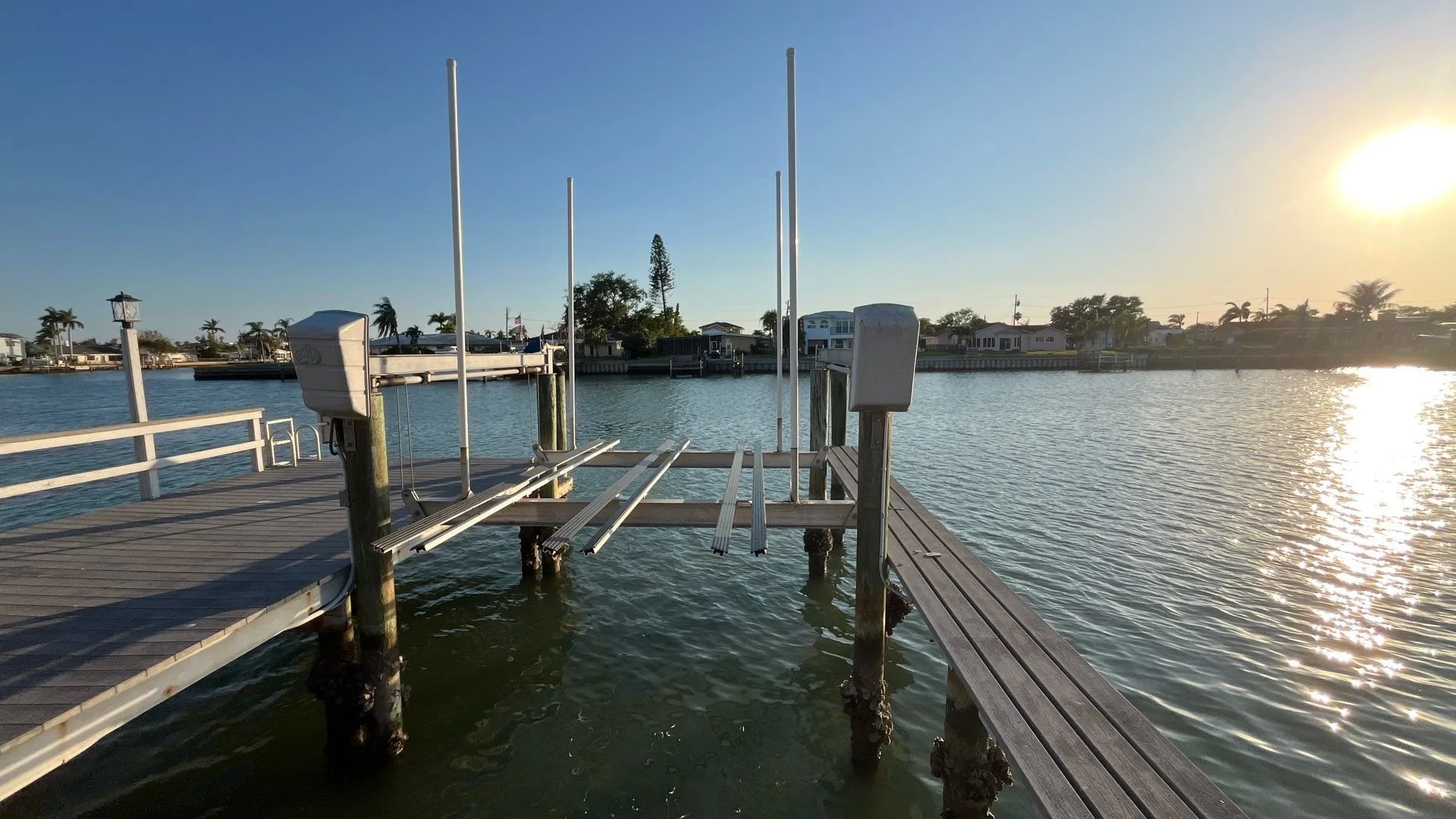 Boat Lift Upgrade for Aluminum Tritoon Setup