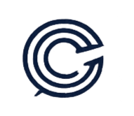 Circular arrow surrounding the letter C with a registered trademark symbol