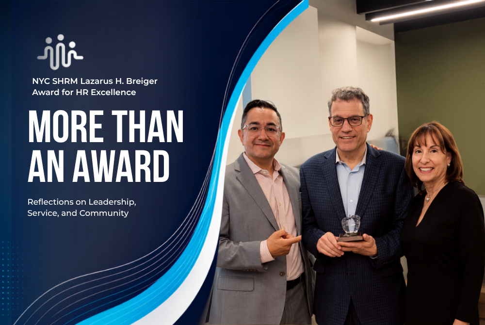 More Than an Award: Reflections on Leadership, Service, and Community