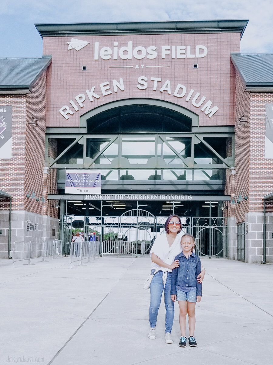 ripken stadium aberdeen Ironbirds baseball family favorite places places apg dots and dust 2020-1.jpg