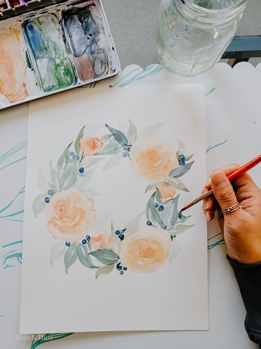 Modern Watercolor Florals: Novice I