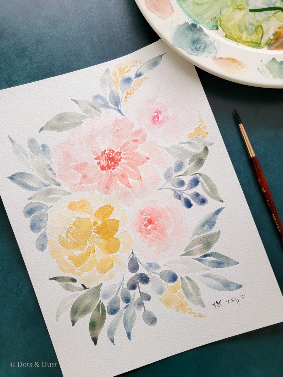 watercolor loose florals williamsburg virginia dots and dust July 2021-02.jpg