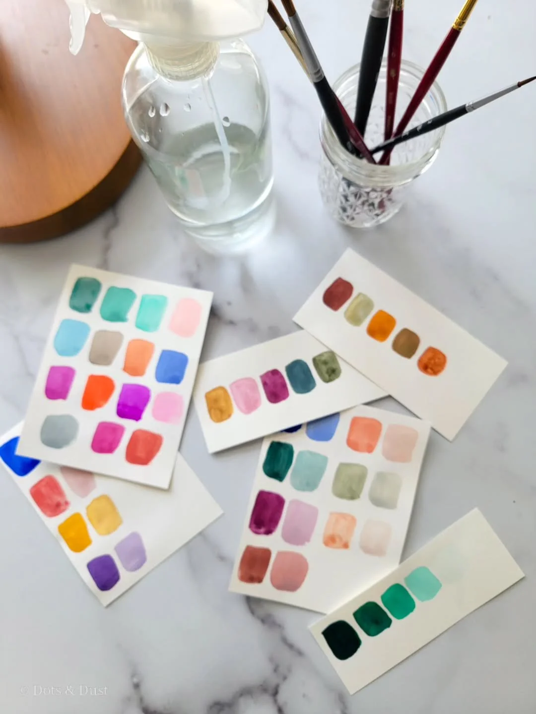 Sometimes, there is nothing more therapeutic like swatching watercolor paints on some paper 🎨😌

If you are new to watercolor and are ready to start without the overwhelm and frustration, let me help! 😉

Comment &quot;Cheat Sheet&quot; to get my wa