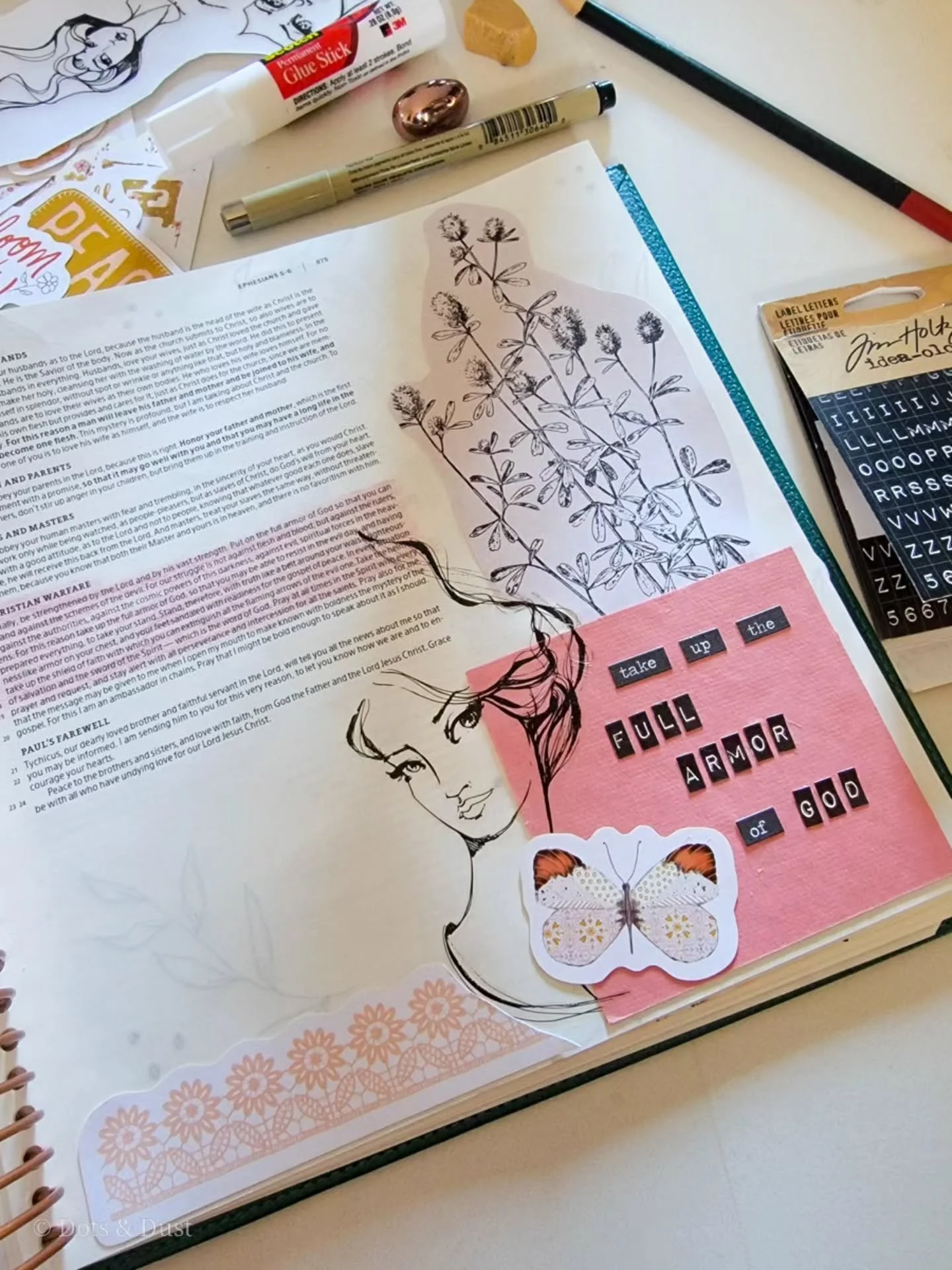 For this reason take up the full armor of God, so that you may be able to resist in the evil day, and having prepared everything, to take your stand. Stand, therefore, with truth like a belt around your waist, righteousness like armor on your chest, 