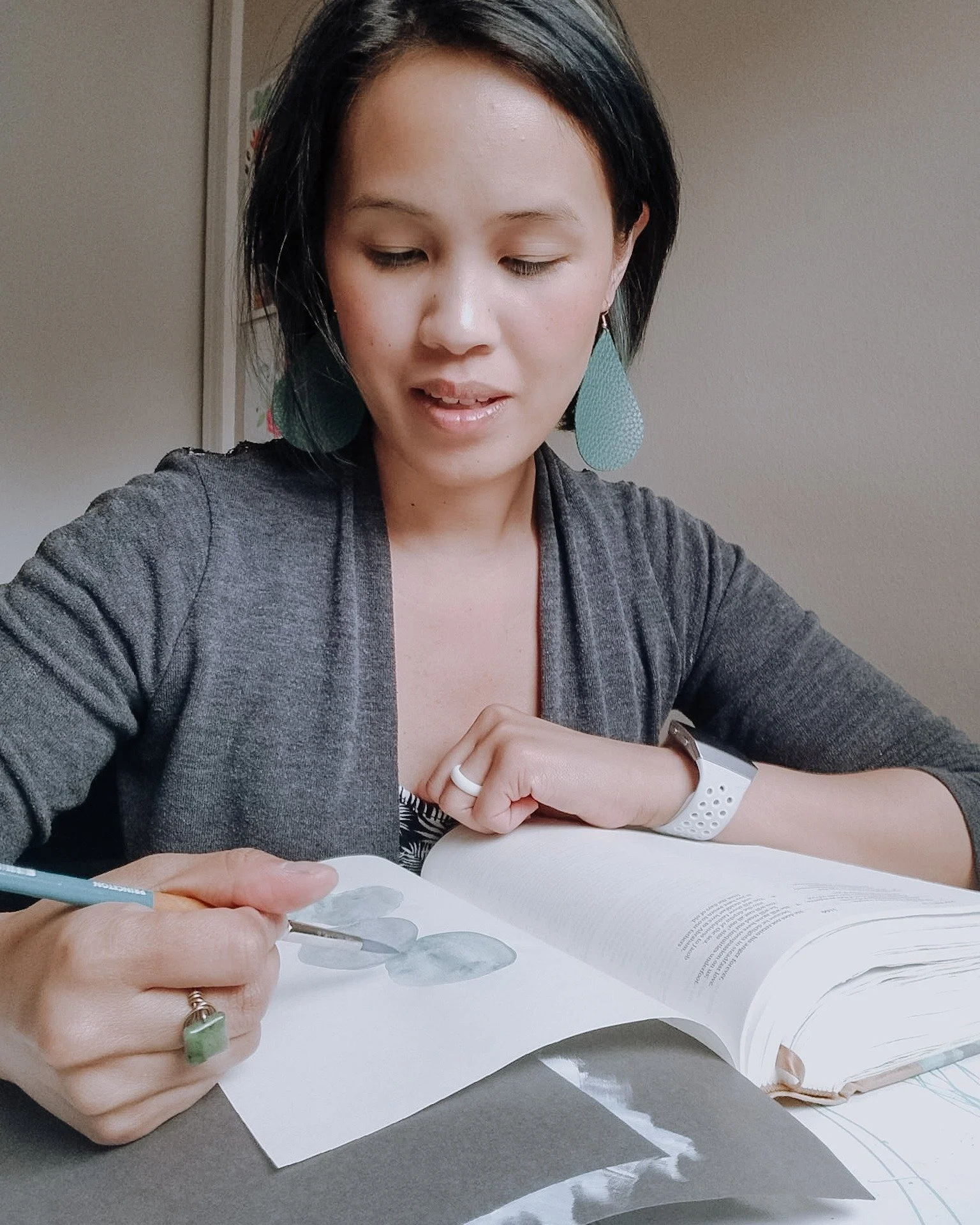 Choosing to paint, journal, or create without monetizing it or sharing it instantly is a quiet rebellion against hustle culture. 

You are making a statement that you are allowed to make something just because it brings you peace. 

That's a POWERFUL