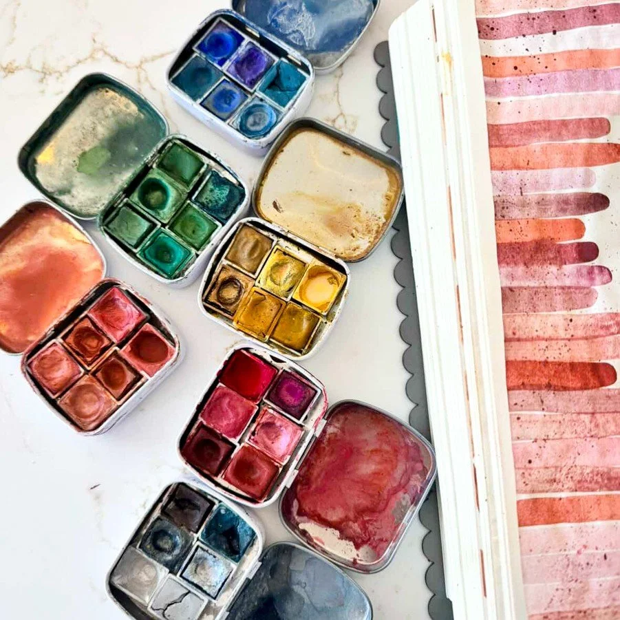 ✨Customer Spotlight✨

I have been such a fan of Kate's work from @beautiful.bible for years. And to know that she creates such soft and gorgeous bible journaling entries using our handmade watercolor paints feels like such an huge honor. 🥰 

And I c