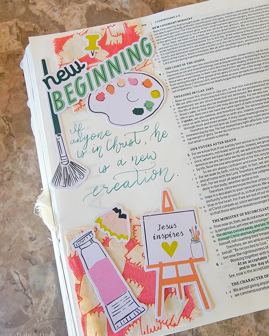 On the blog today, I am sharing all the of the creative projects that I worked on in December 2025 and January 2026. If you are needing a little creative inspiration, head on over and check it out at dotsanddust.com.

What was your favorite creative 