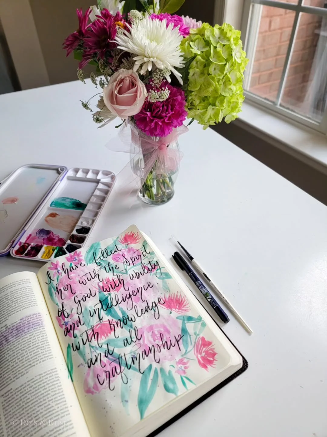 &ldquo;See, I have called by name Bezalel the son of Uri, son of Hur, of the tribe of Judah, and I have filled him with the Spirit of God, with ability and intelligence, with knowledge and all craftsmanship" -Exodus 31:2-3 ESV

As an artist, I h