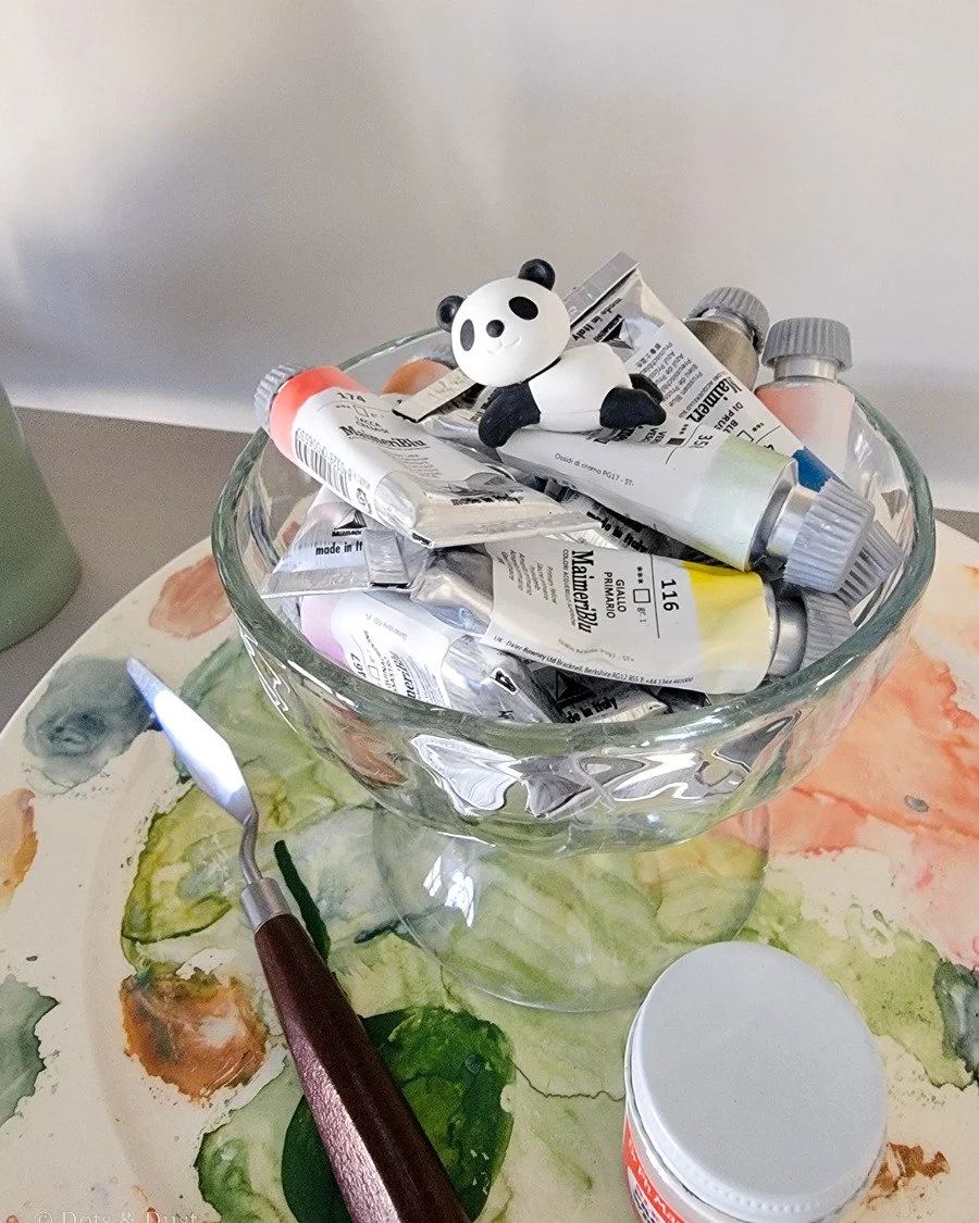 Imagine this 😌

It&rsquo;s a random Tuesday afternoon. The house is all of a sudden quiet for 20 minutes.
It's time. You pull out your paints without dread.

You&rsquo;re not googling tutorials.
You&rsquo;re not comparing.
You&rsquo;re not frustrate