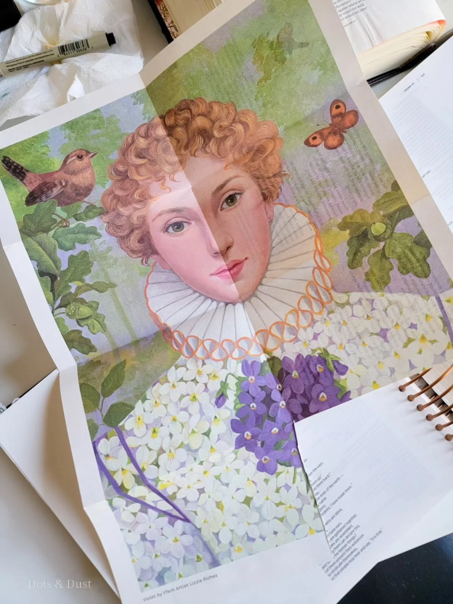 Who knew that this print that was lying around in my studio would be just the inspiration I needed for my next bible journaling entry? 😁😉💕

"Because you are so precious in my sight and honored, and I love you, I will give people in exchange f