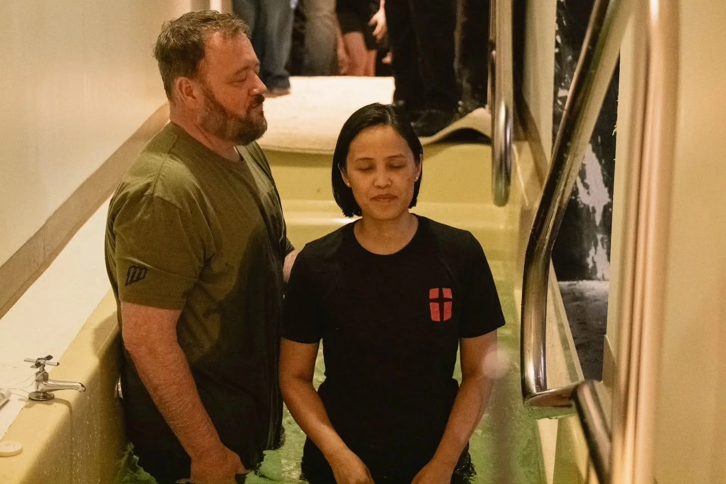 Something very special happened to me and my family on 5.12.2026 💕

I made the decision to be baptized along with both my hubby and daughter. I was baptized as a Catholic when I was an infant, but it was important for me to CHOOSE to be baptized wit