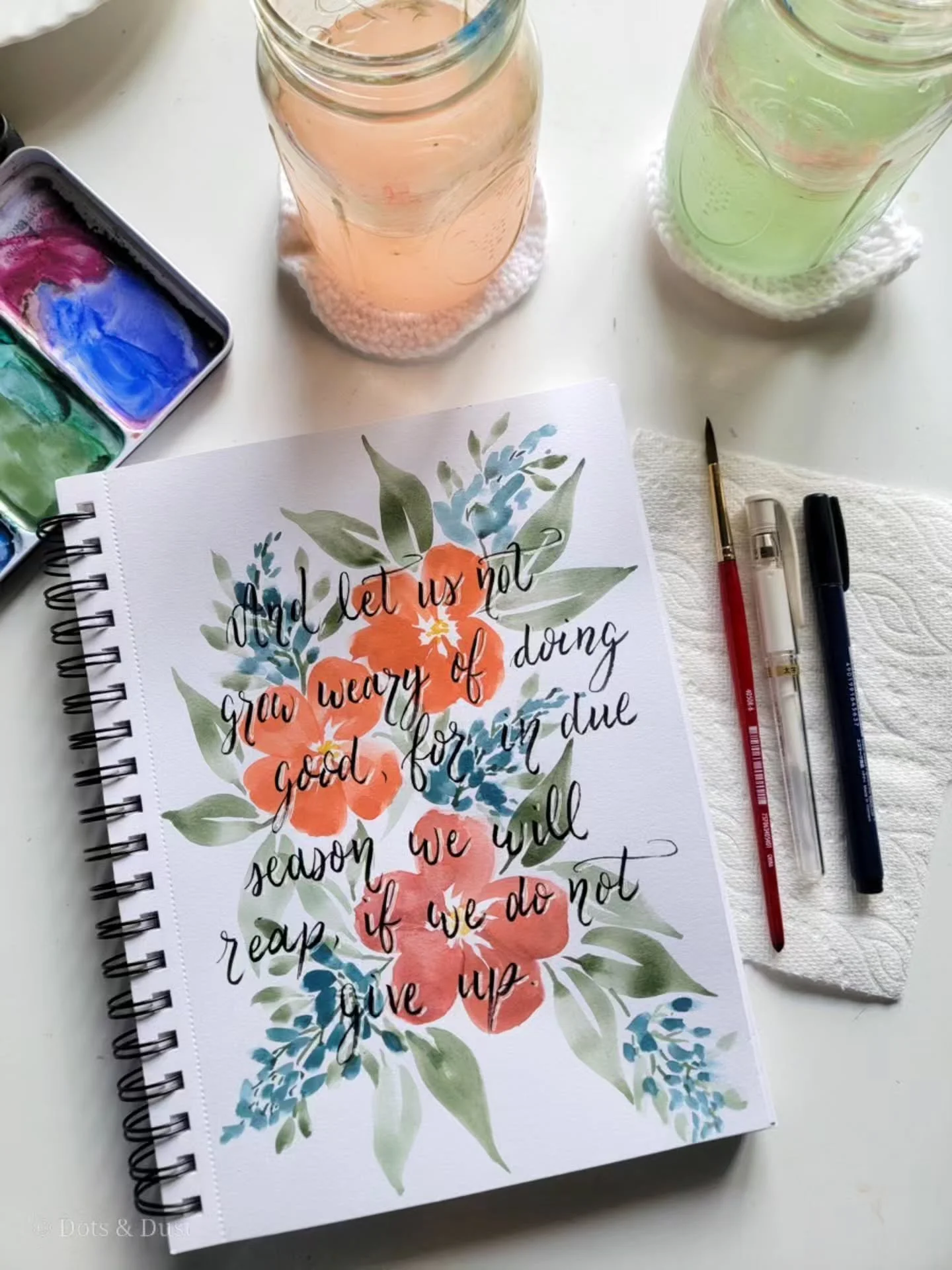 &ldquo;And let us not grow weary of doing good, for in due season we will reap, if we do not give up. &rdquo;
Galatians 6:9 ESV

May we always hold fast to the promises and hope that the Lord places in our hearts. May we never grow weary of doing t