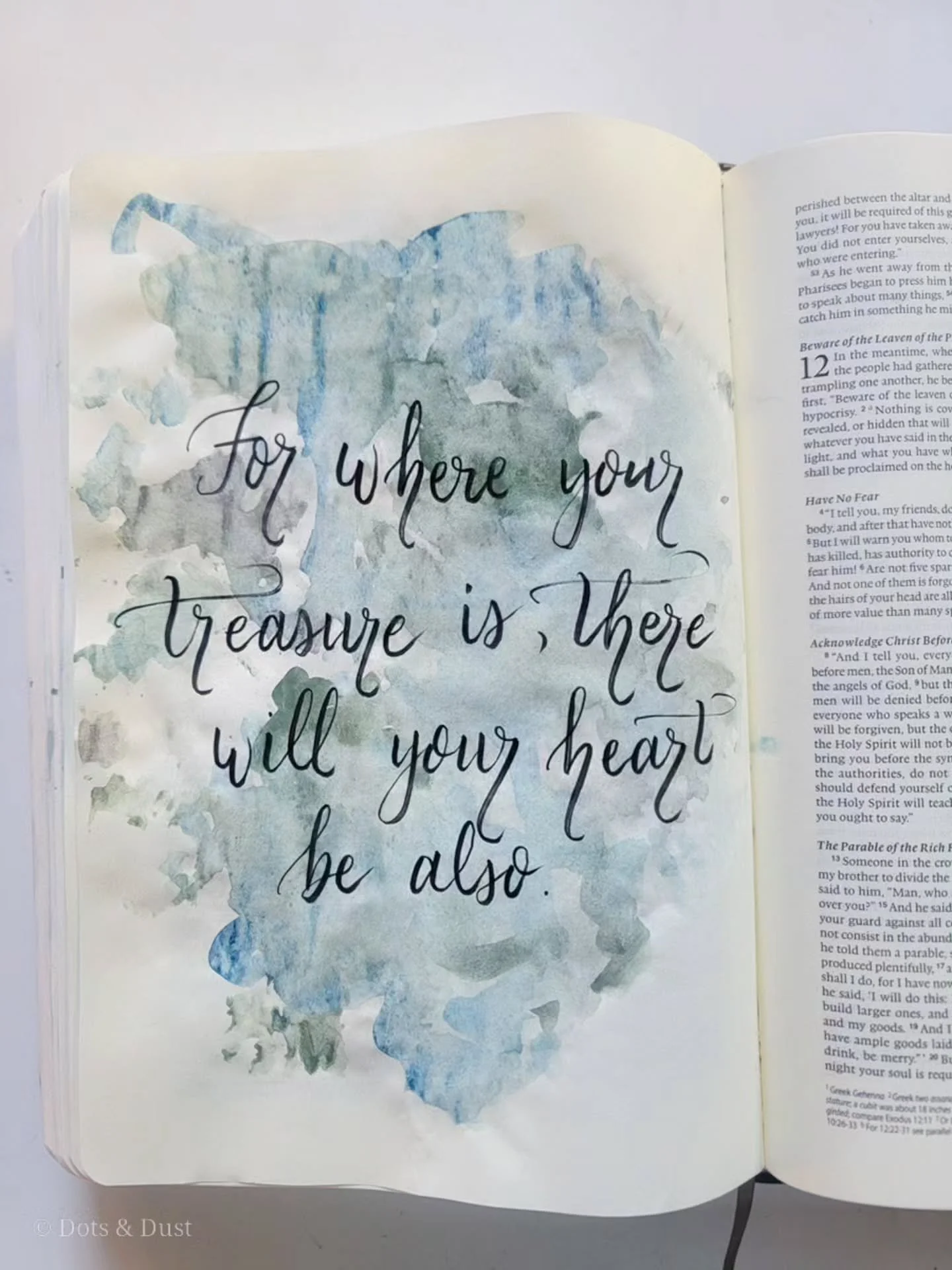 "Fear not, little flock, for it is your Father's good pleasure to give you the kingdom. Sell your possessions, and give to the needy. Provide yourselves with moneybags that do not grow old, with a treasure in the heavens that does not fail, wher
