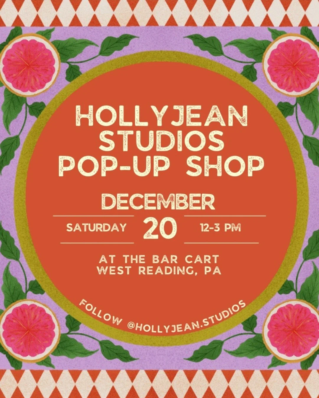 Pop- Up @ The Bar Cart 
