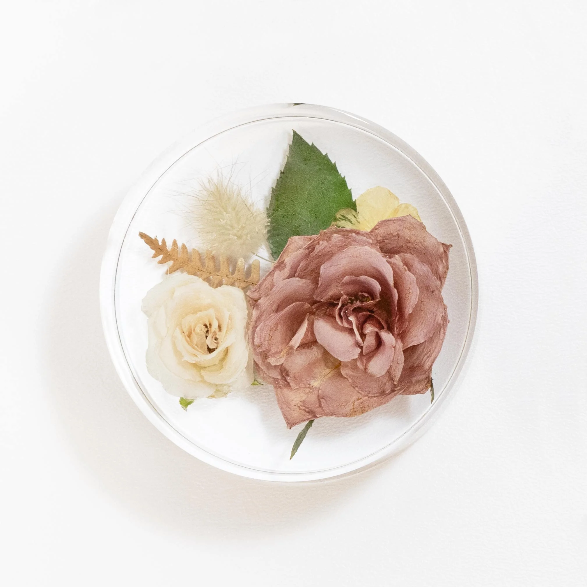 Honeybee For Keeps Wedding Bouquet Floral Resin Artwork Boutonniere Circle