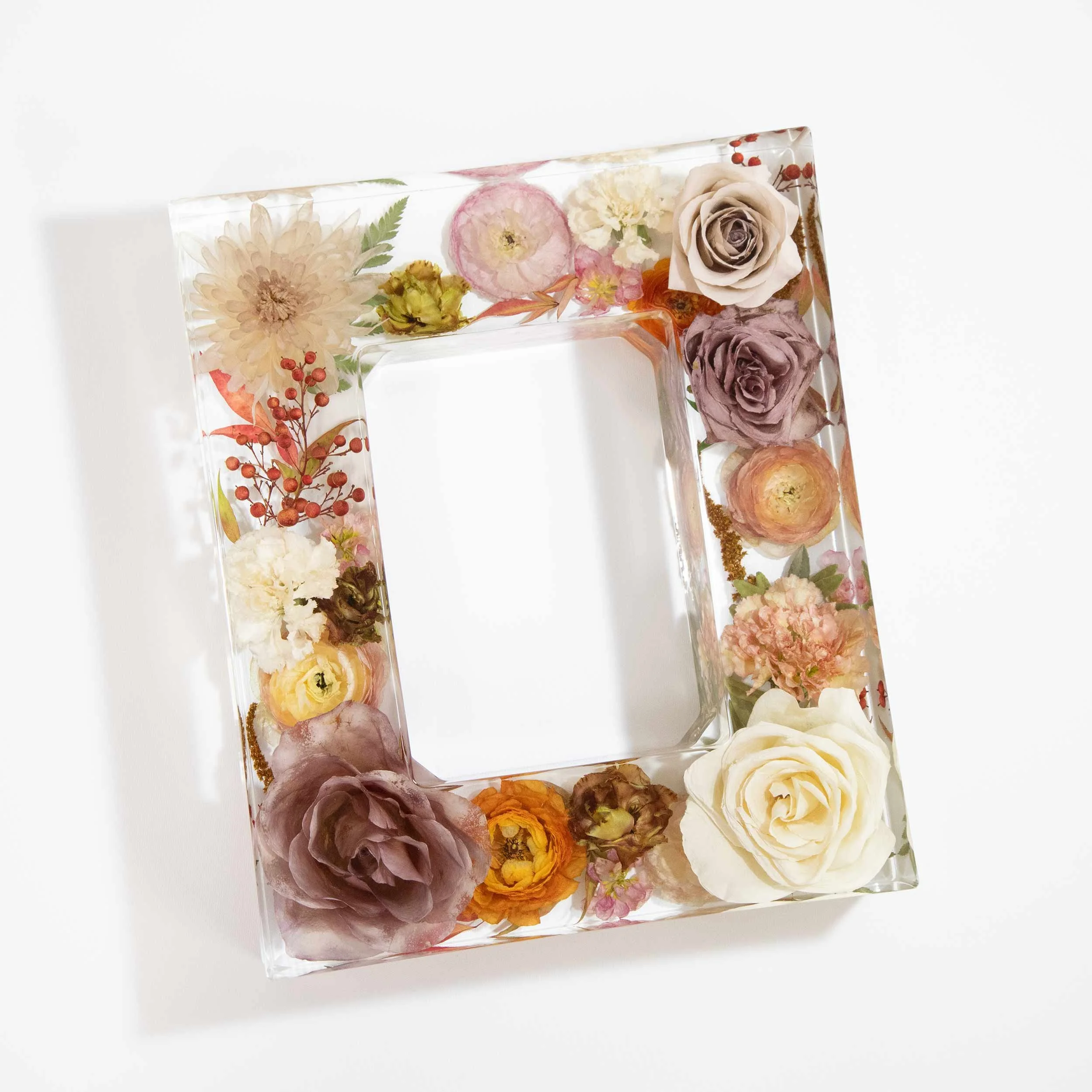 Honeybee For Keeps Wedding Bouquet Floral Resin Artwork Large Photo Invitation Frame