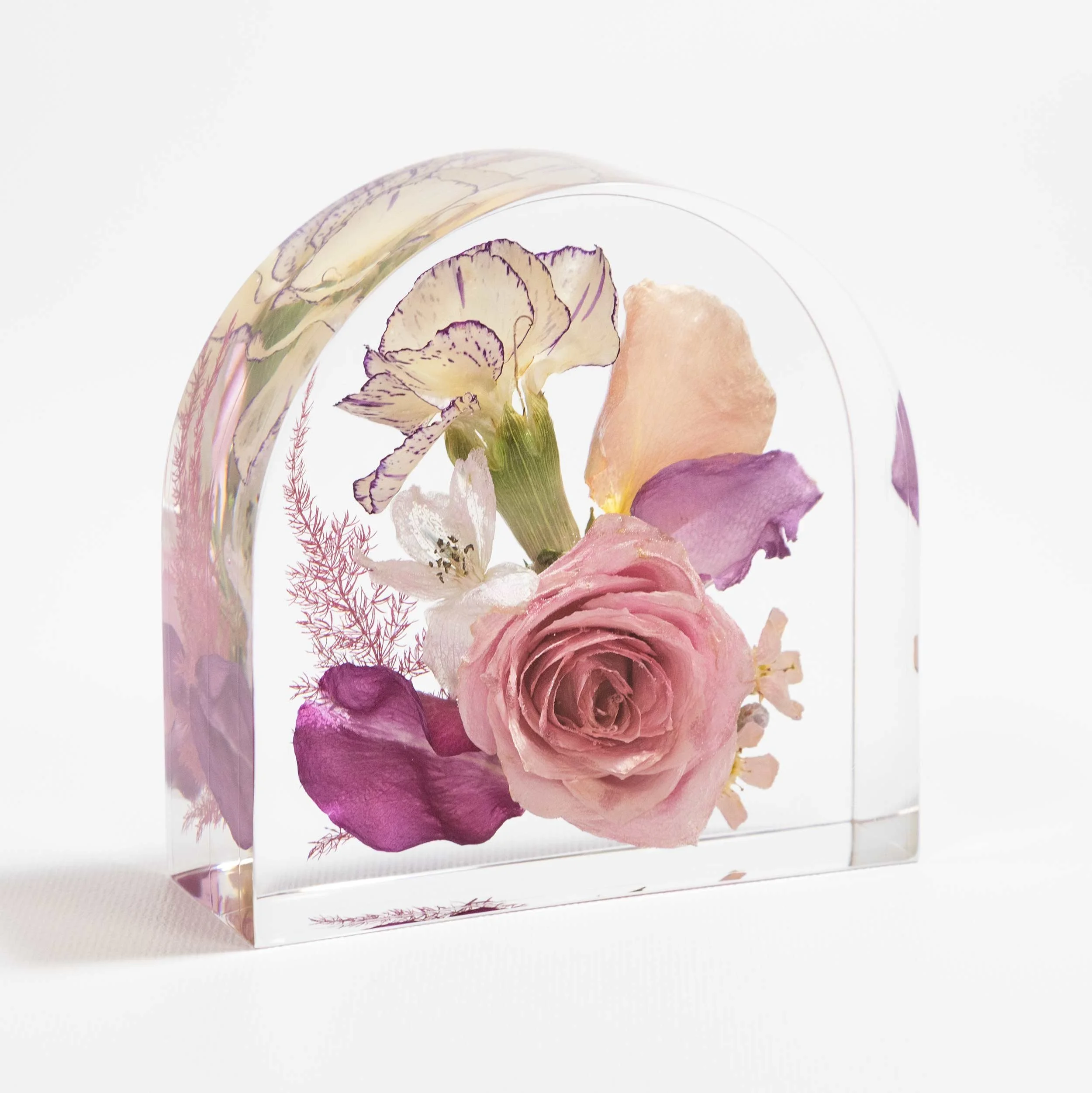 Honeybee For Keeps Wedding Bouquet Floral Resin Artwork Petite Arch