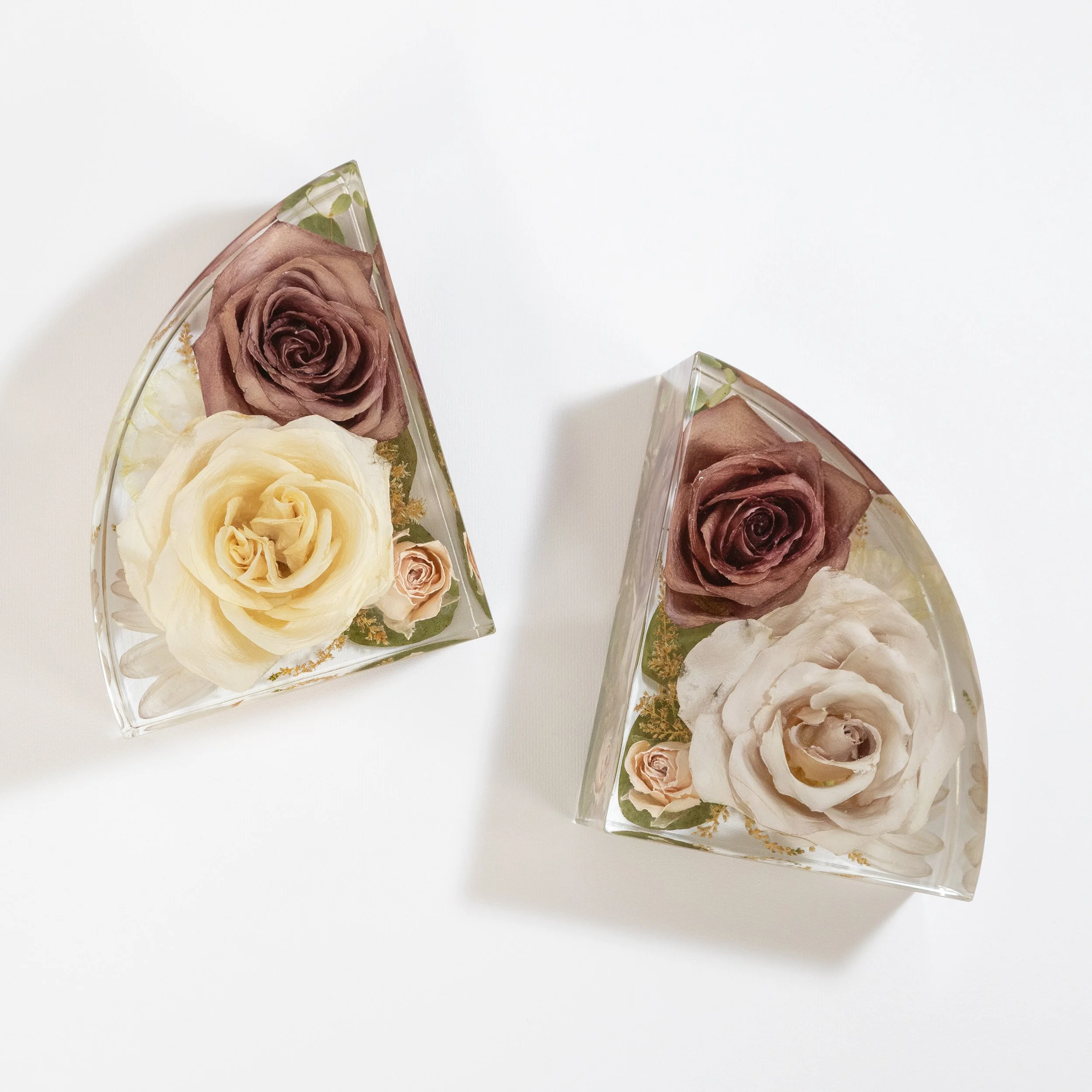 Honeybee_For_Keeps_Wedding_Bouquet_Floral_Resin_Artwork_Bookends_Small-7021.jpg