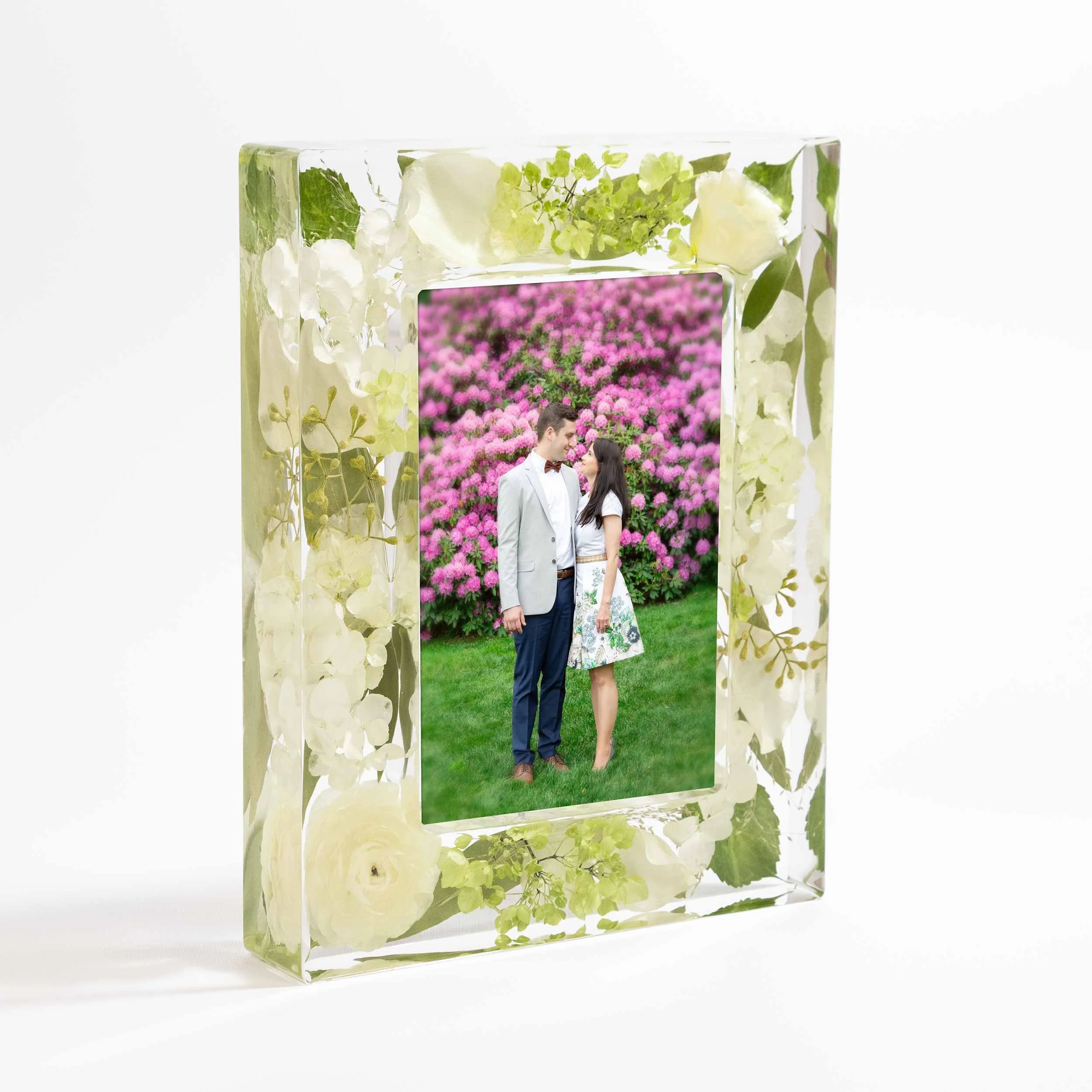 Honeybee For Keeps Wedding Bouquet Floral Resin Artwork Photo Frame