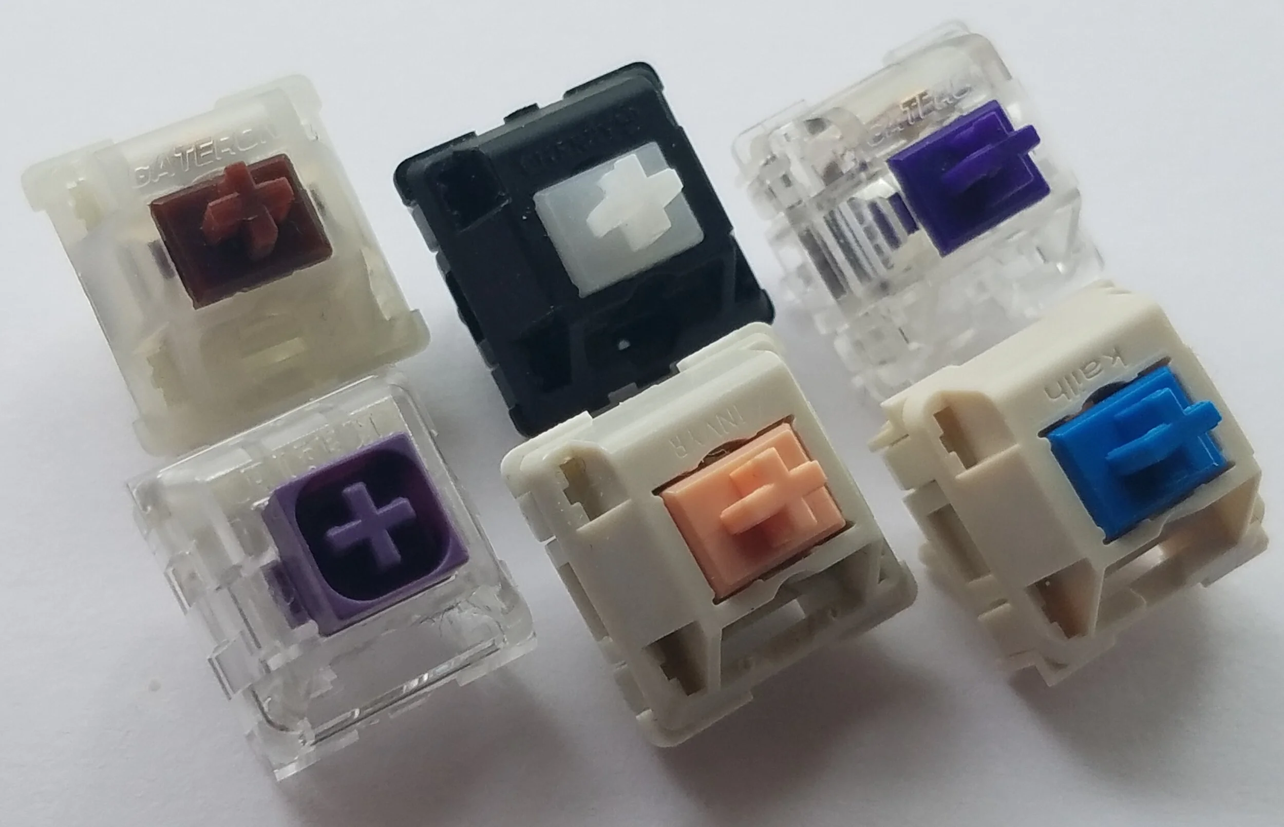 9 Key Mechanical Switch Tester - Gateron & Zealio Switches With Clear Keycaps