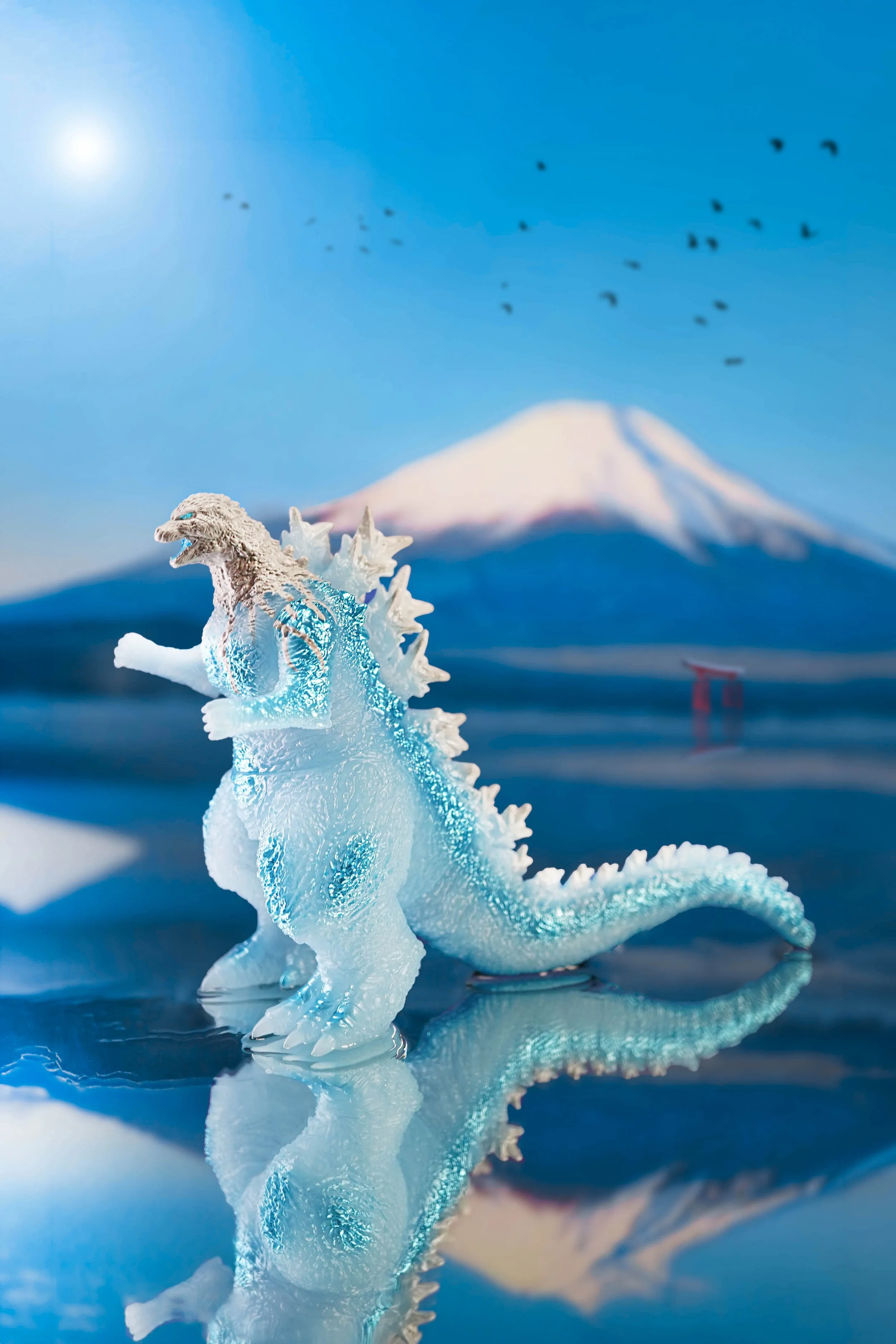 Godzilla Japan Mt Fuji BLUE with gate.jpg