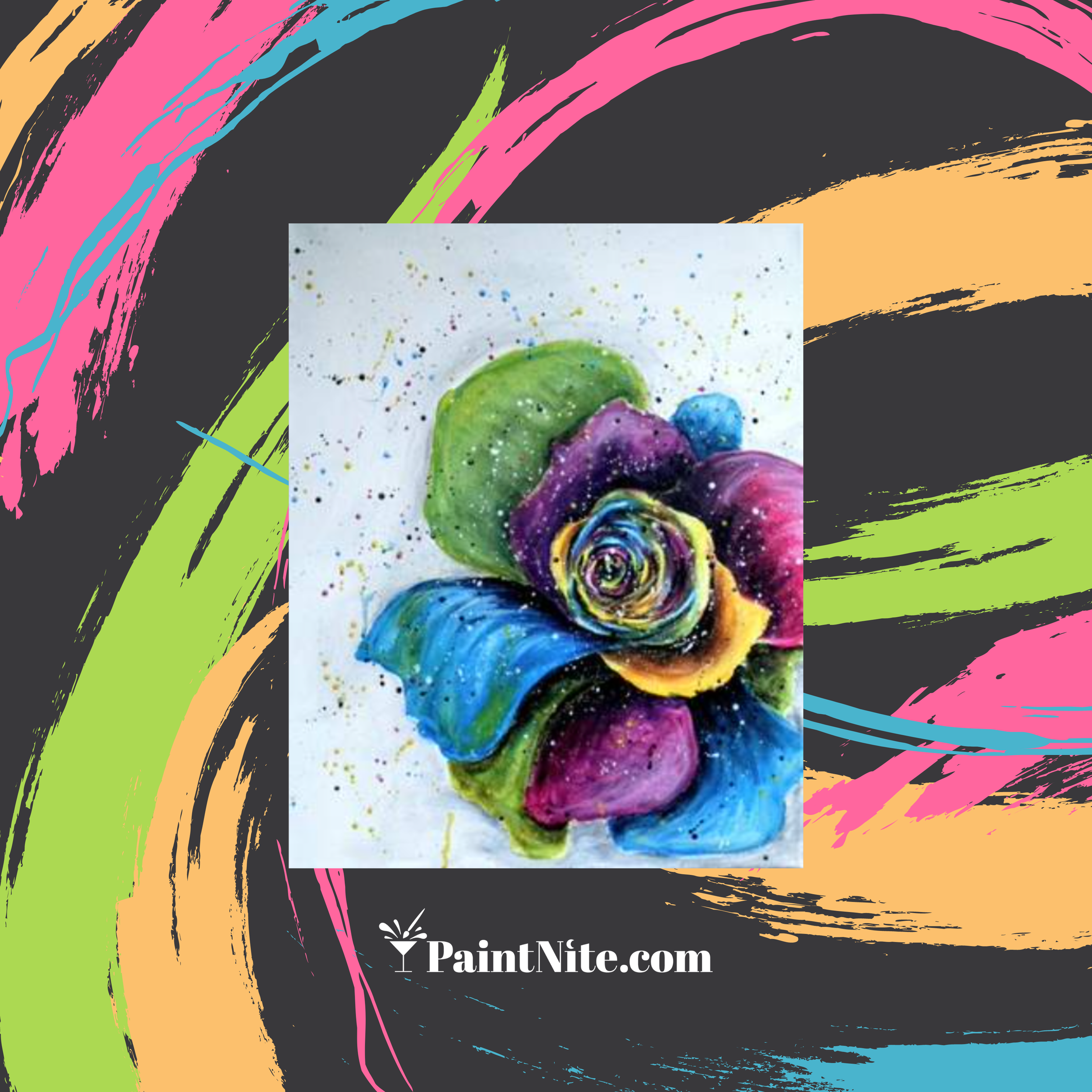 Colorful Rose