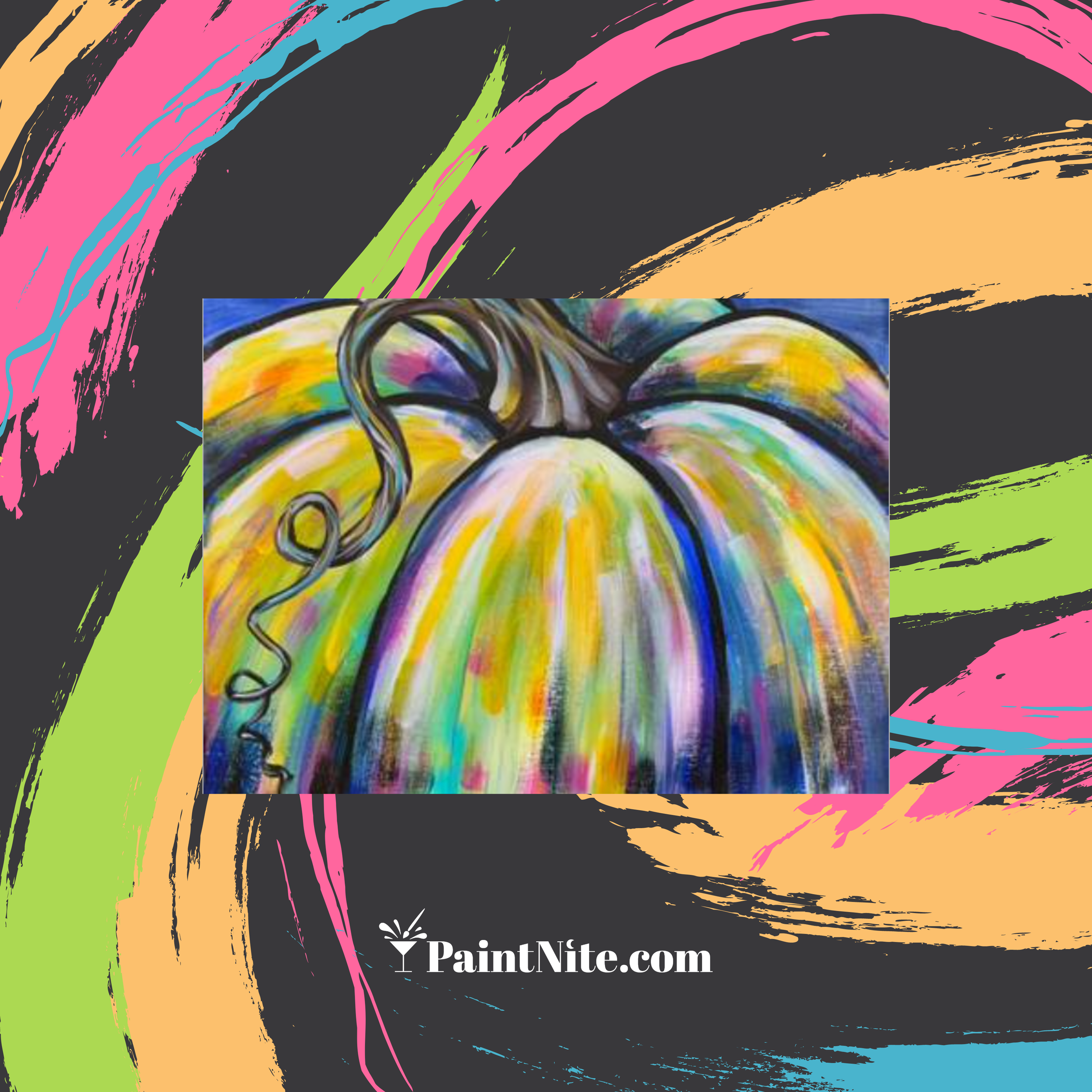 Vibrant Autumn Pumpkin