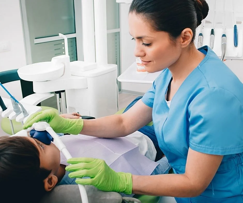 What type of sedation does a dentist use?