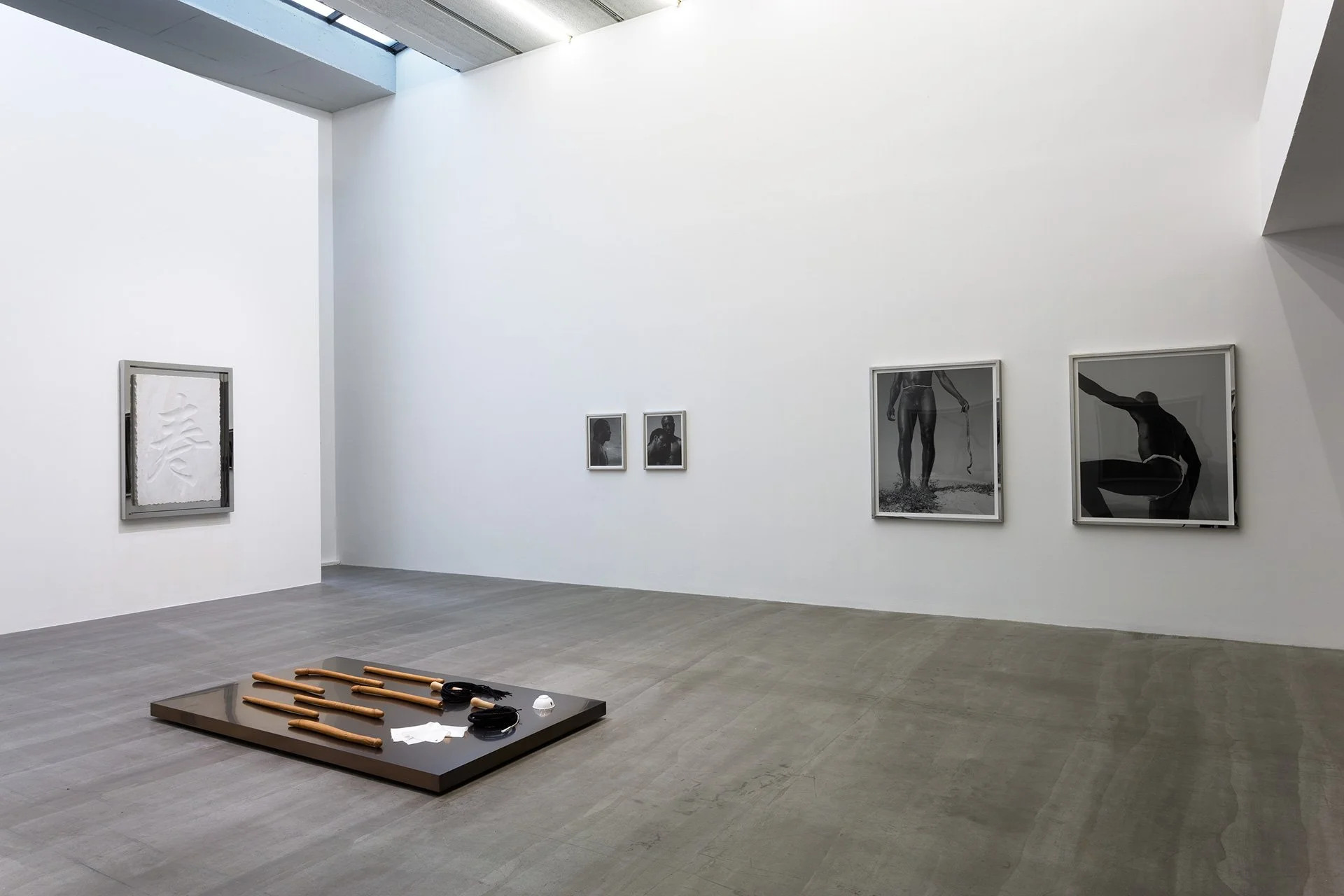 Two videos, three photographs, several related masterpieces, and American art