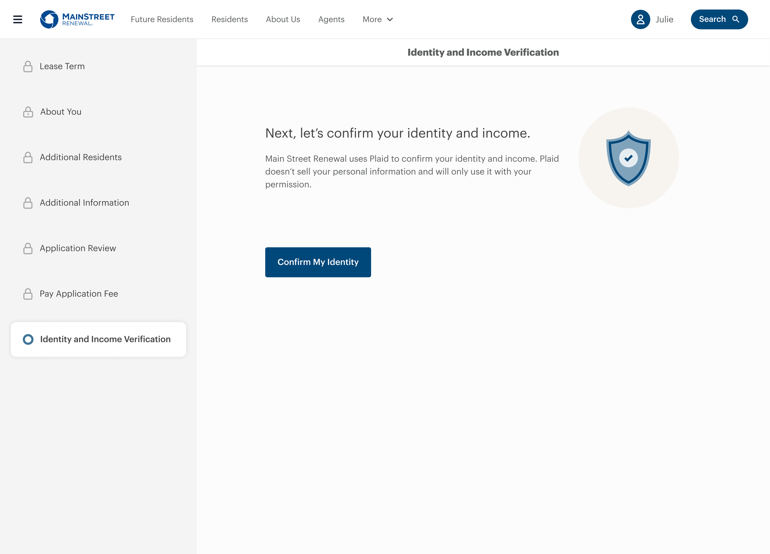 Redesigned application experience