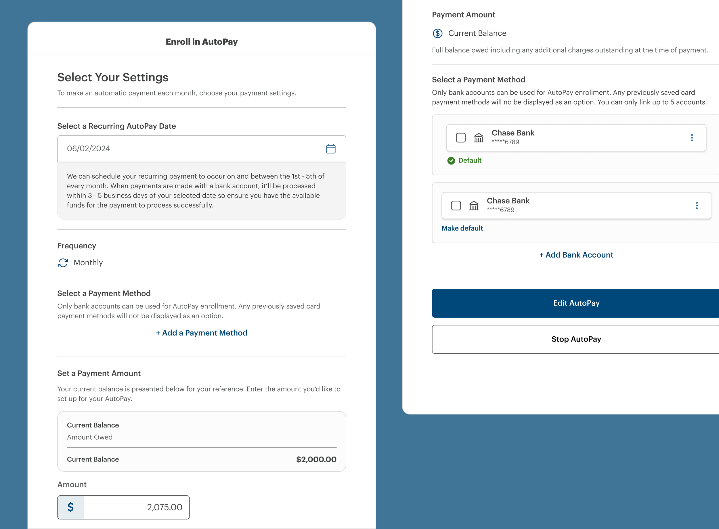 Payment method and payment experience