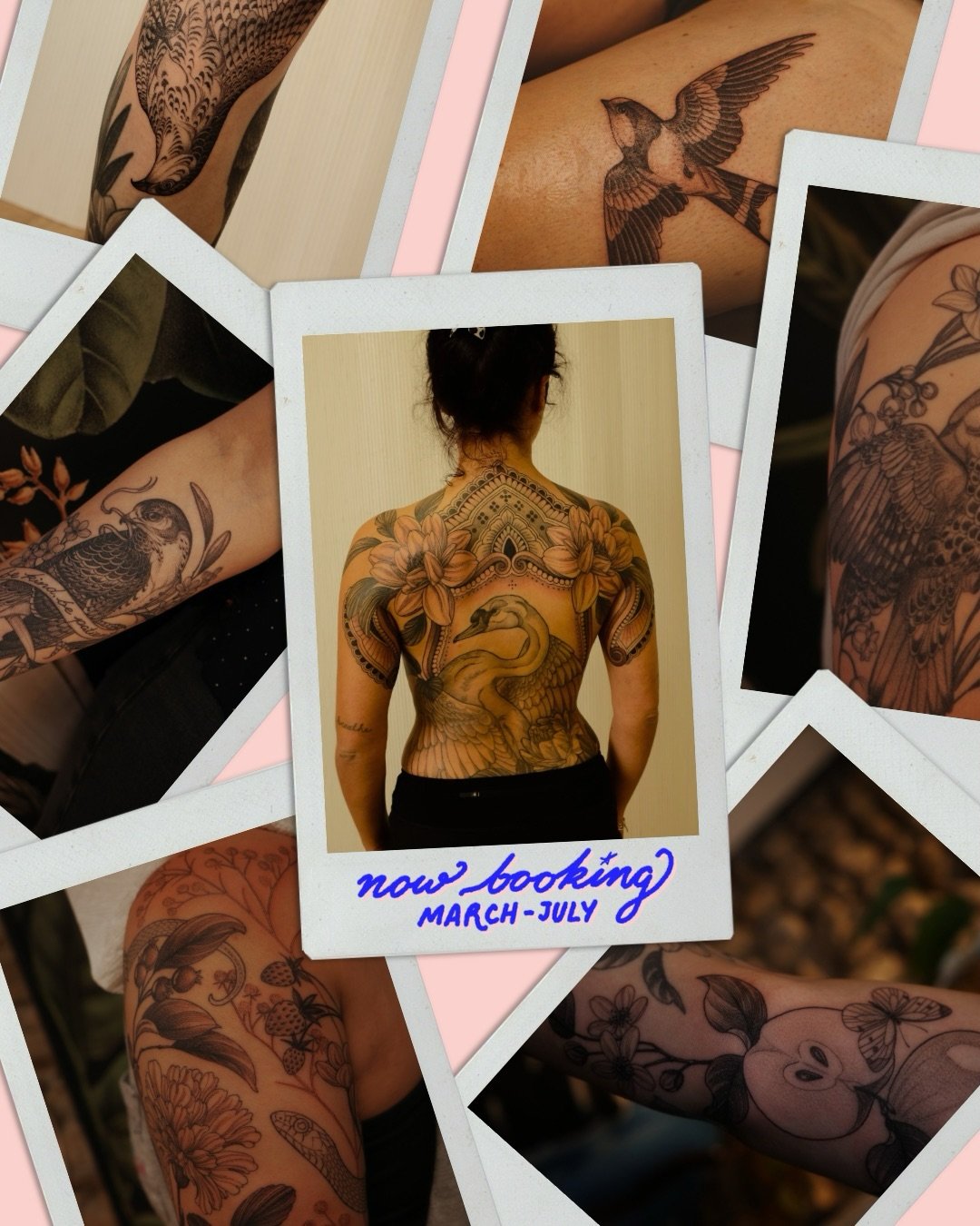 Booking tats now until next Sunday!🌼
Guelph and Toronto
Thank you for your support, the link is in my bio.
You can find lots of additional booking info at the top of my form.
See you soon!
Best,
Al💫