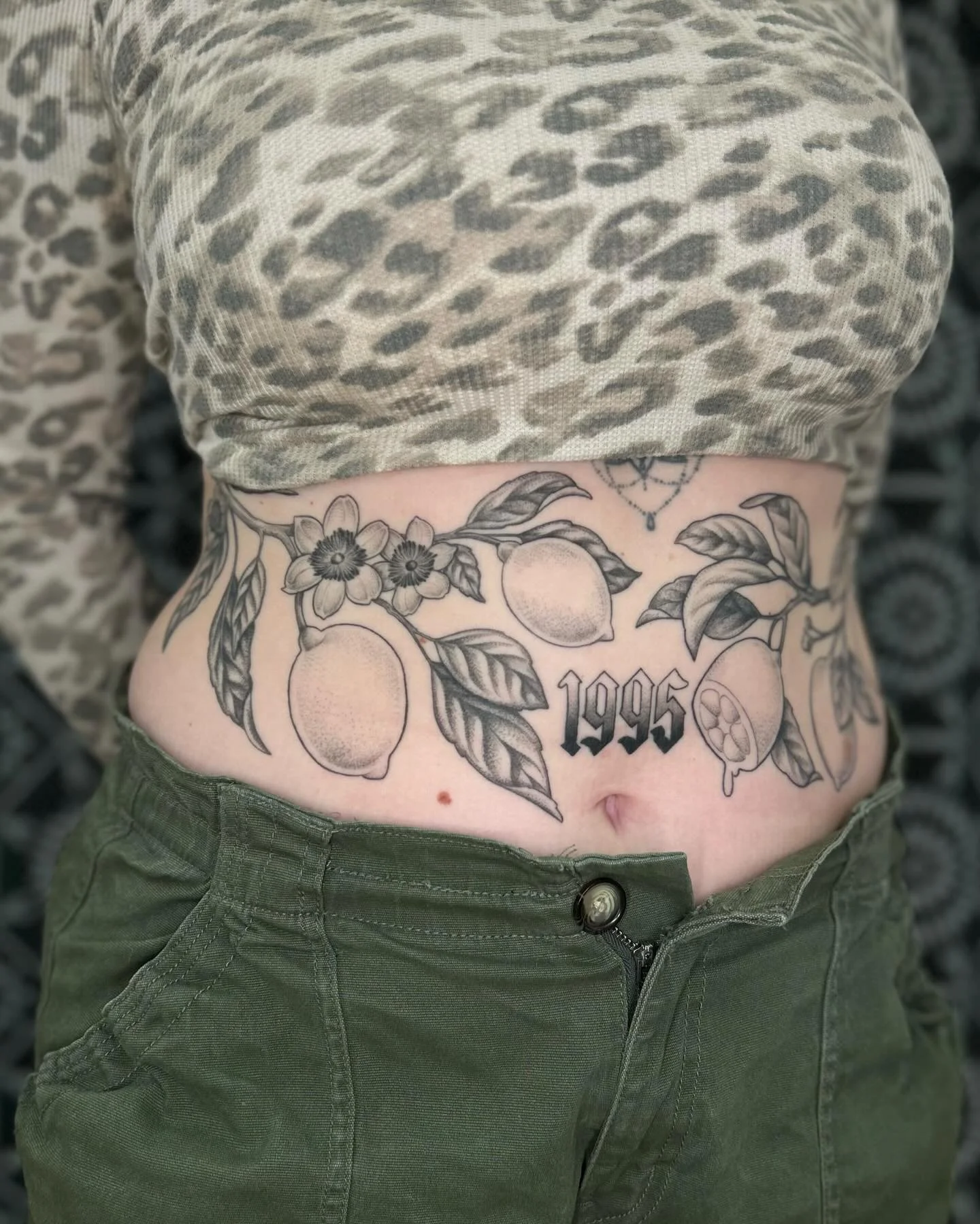 5 months healed and never been better. I miss our regular appointments already and can&rsquo;t wait to work on more tummy tatts for you down the road! Robyn, aka @houseonfire.design. She really has a knack for taking all of my ideas and placing them 