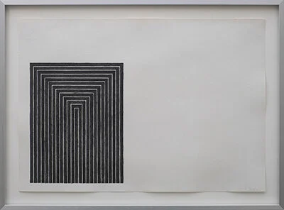Black Origins: Frank Stella’s Black Paintings