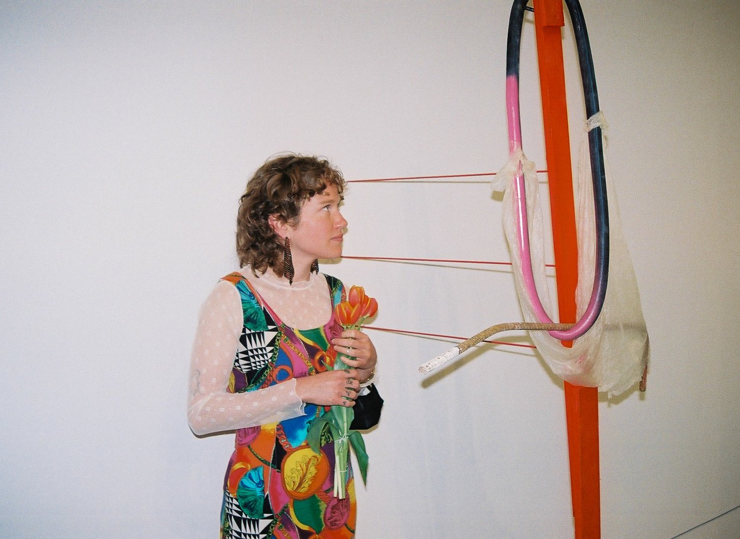 Kyla Gilbert, Construction 6 (2022), mixed media