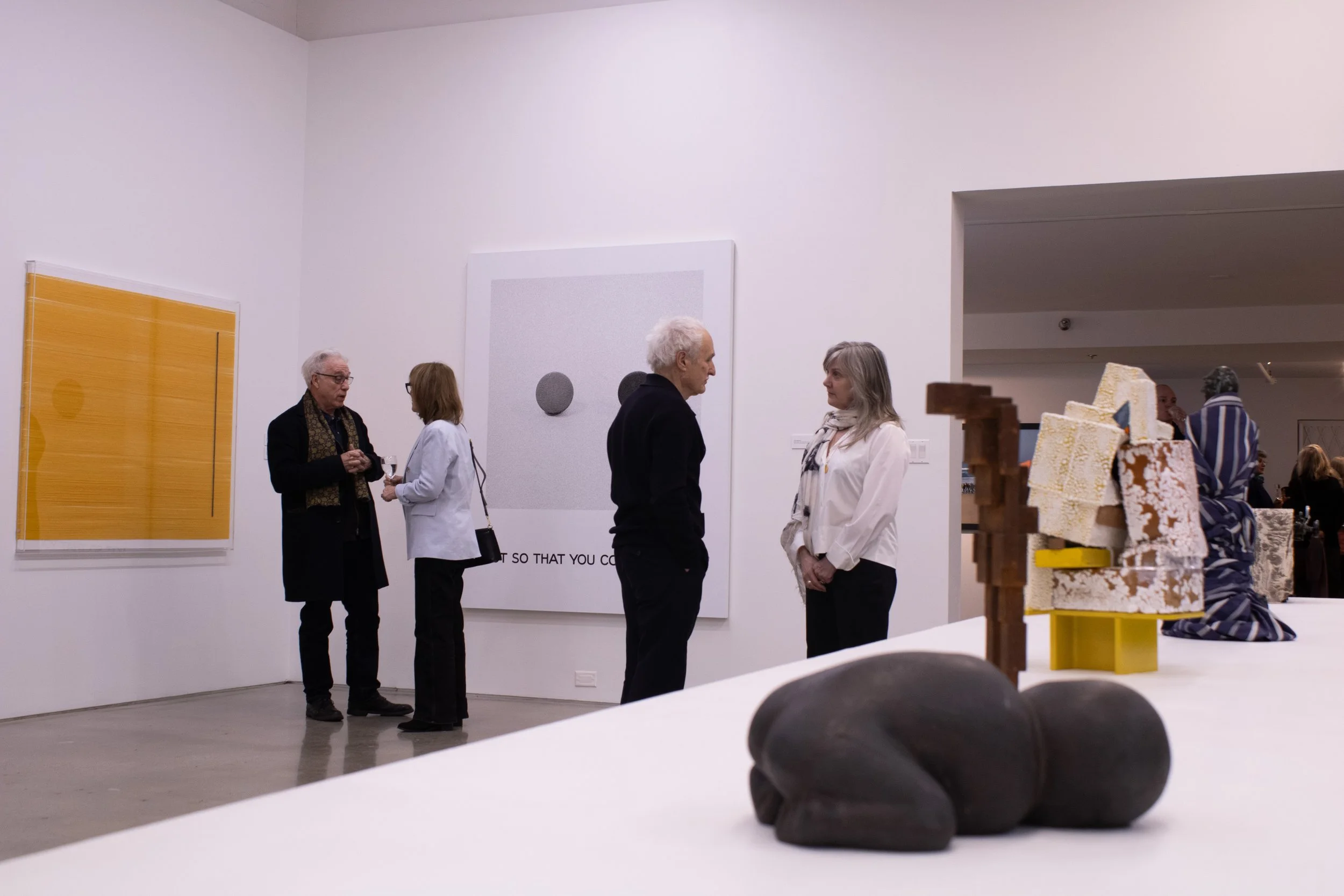  Embodied Conversations, 2026, Opening Reception. Photo: Jefferson Aladé 