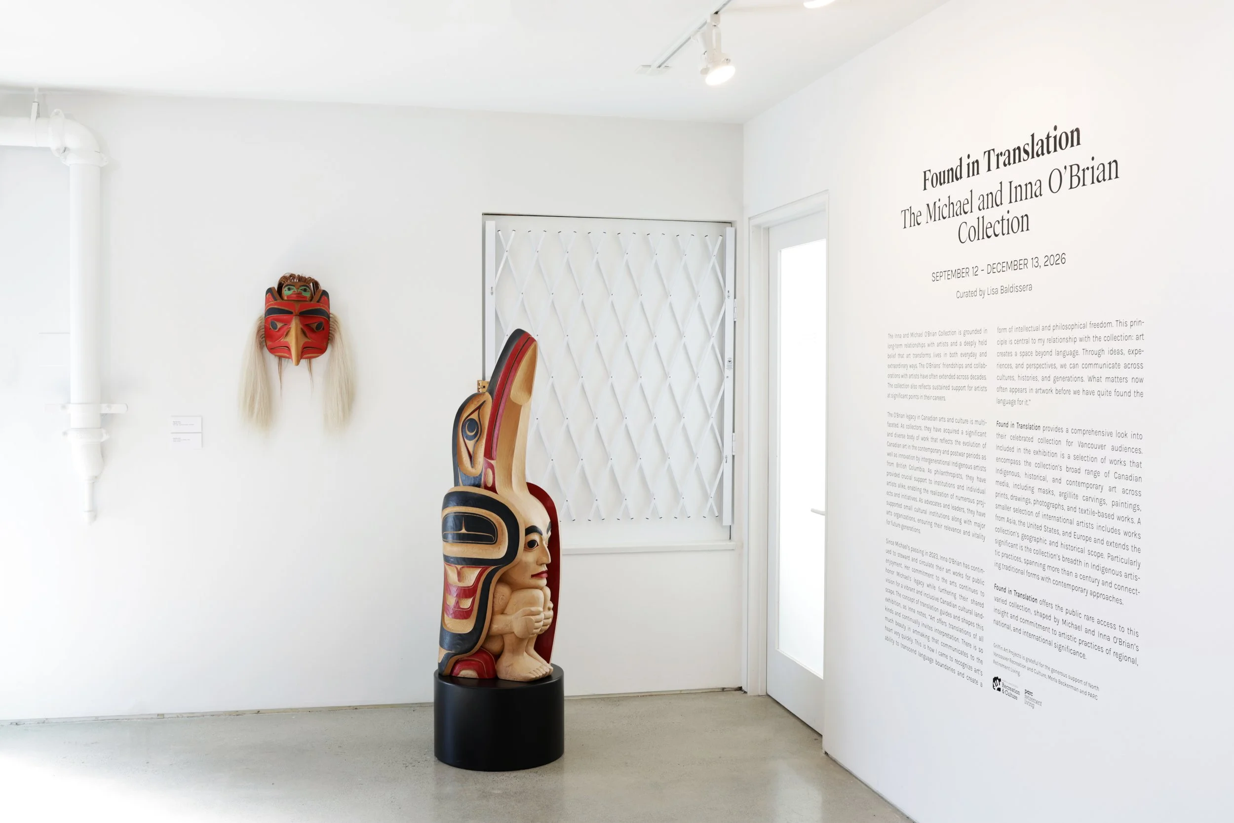 Found in Translation: The Michael and Inna O’Brian Collection, Installation View, 2026. Photo: Tim Chang.
