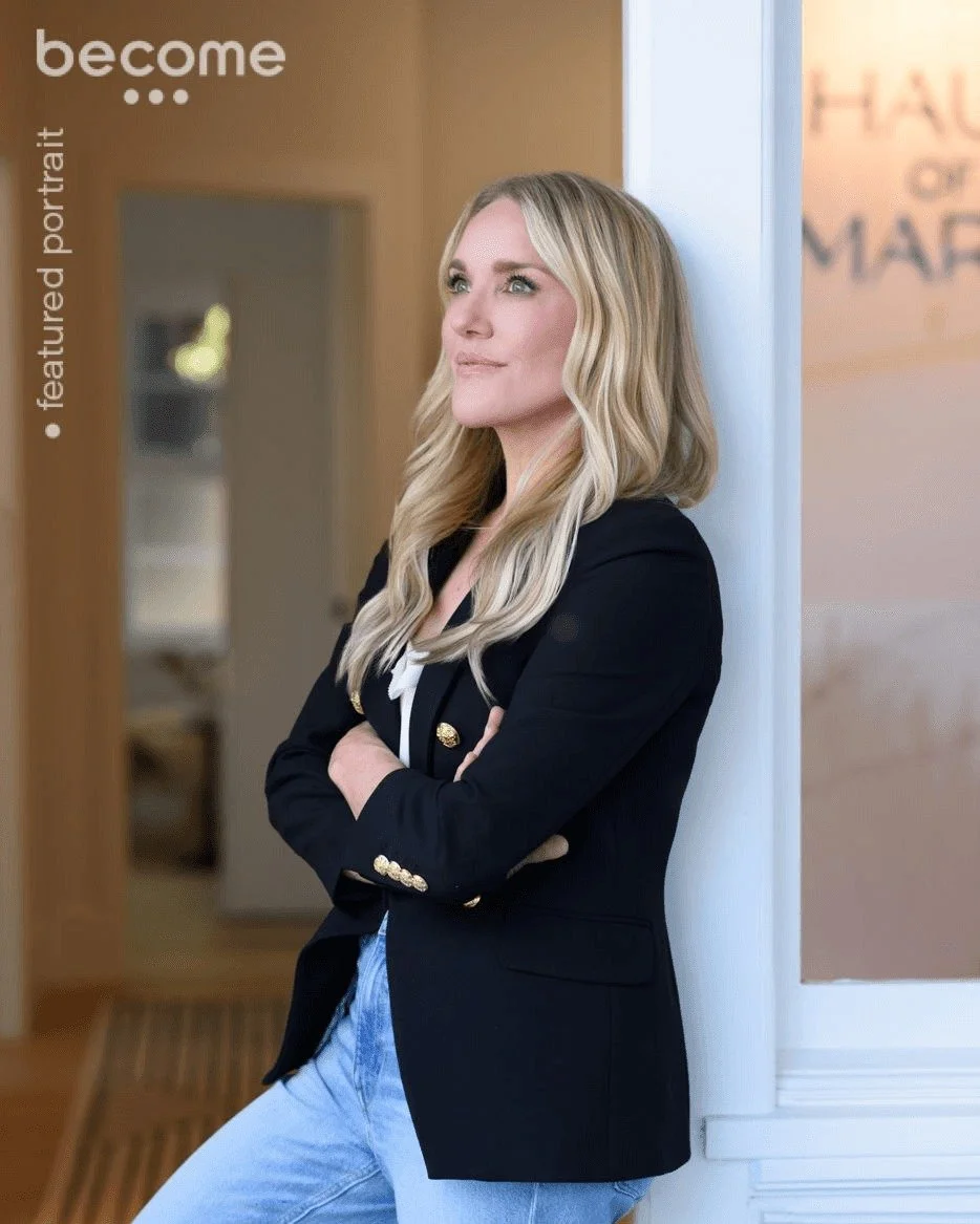 Not every powerful portrait is about looking straight into the camera. 👀

Sometimes it&rsquo;s the quiet confidence.
The in-between moment.
The woman who&rsquo;s built something, standing in her own doorway, taking it all in. ✨🚪

These are the stor