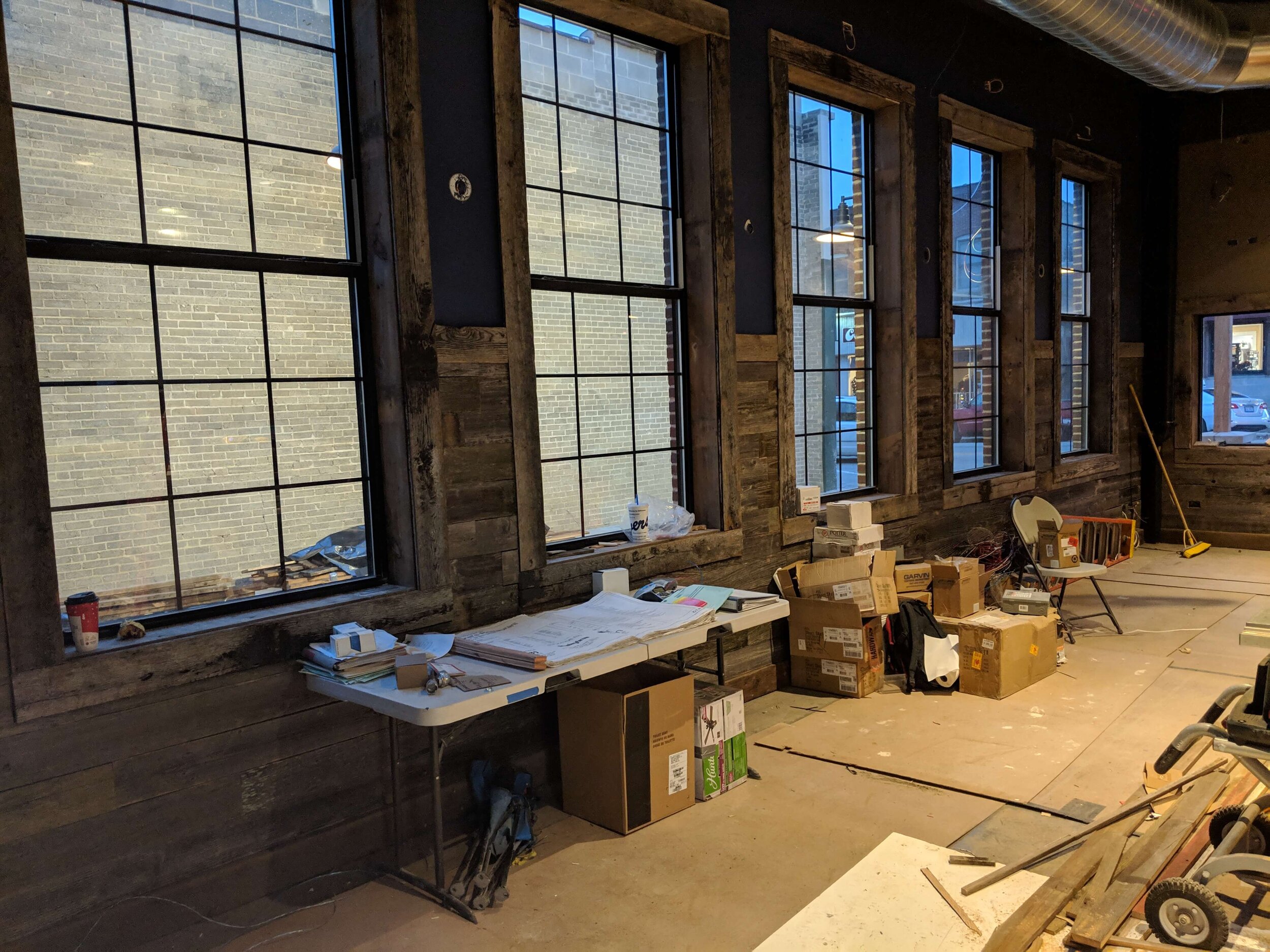 Jexal's, McHenry — Little Board Woodworking Reclaimed Wood Furniture